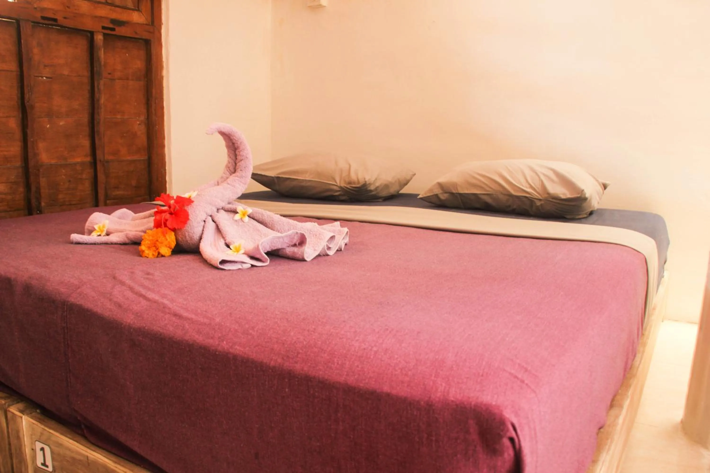 Bed in Seabreeze Hostel Bali