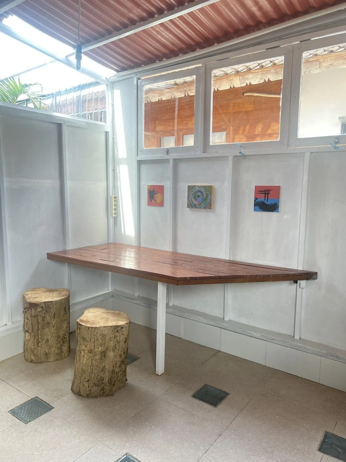 Shower in Seabreeze Hostel Bali