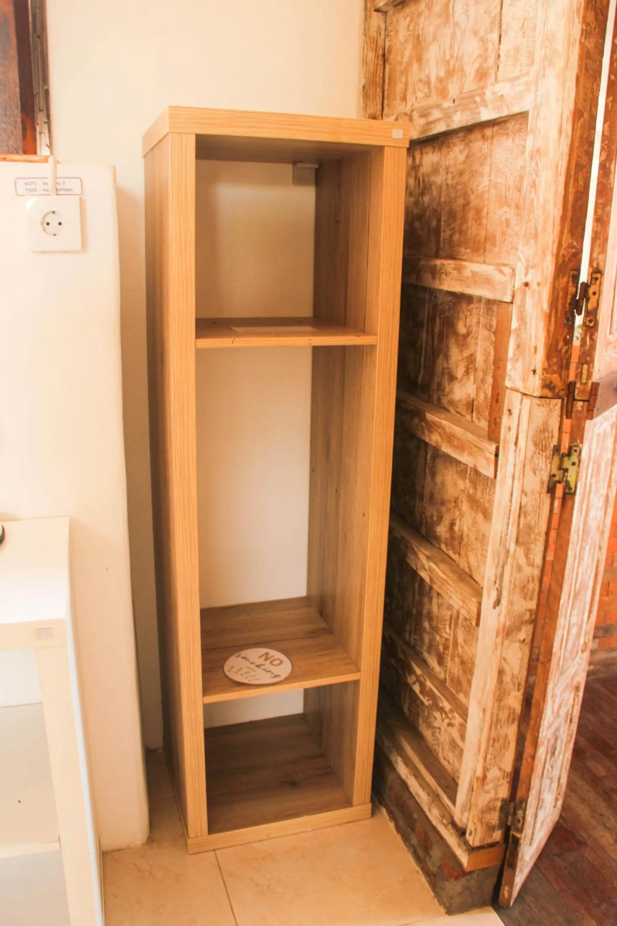 wardrobe in Seabreeze Hostel Bali