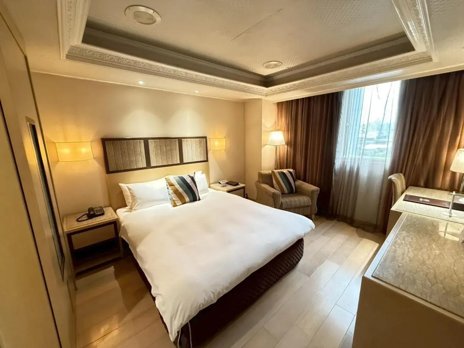 Photo of the whole room, Bed in Taipei Charming City Hotel Photo of the whole room, Bed in Taipei Charming City Hotel