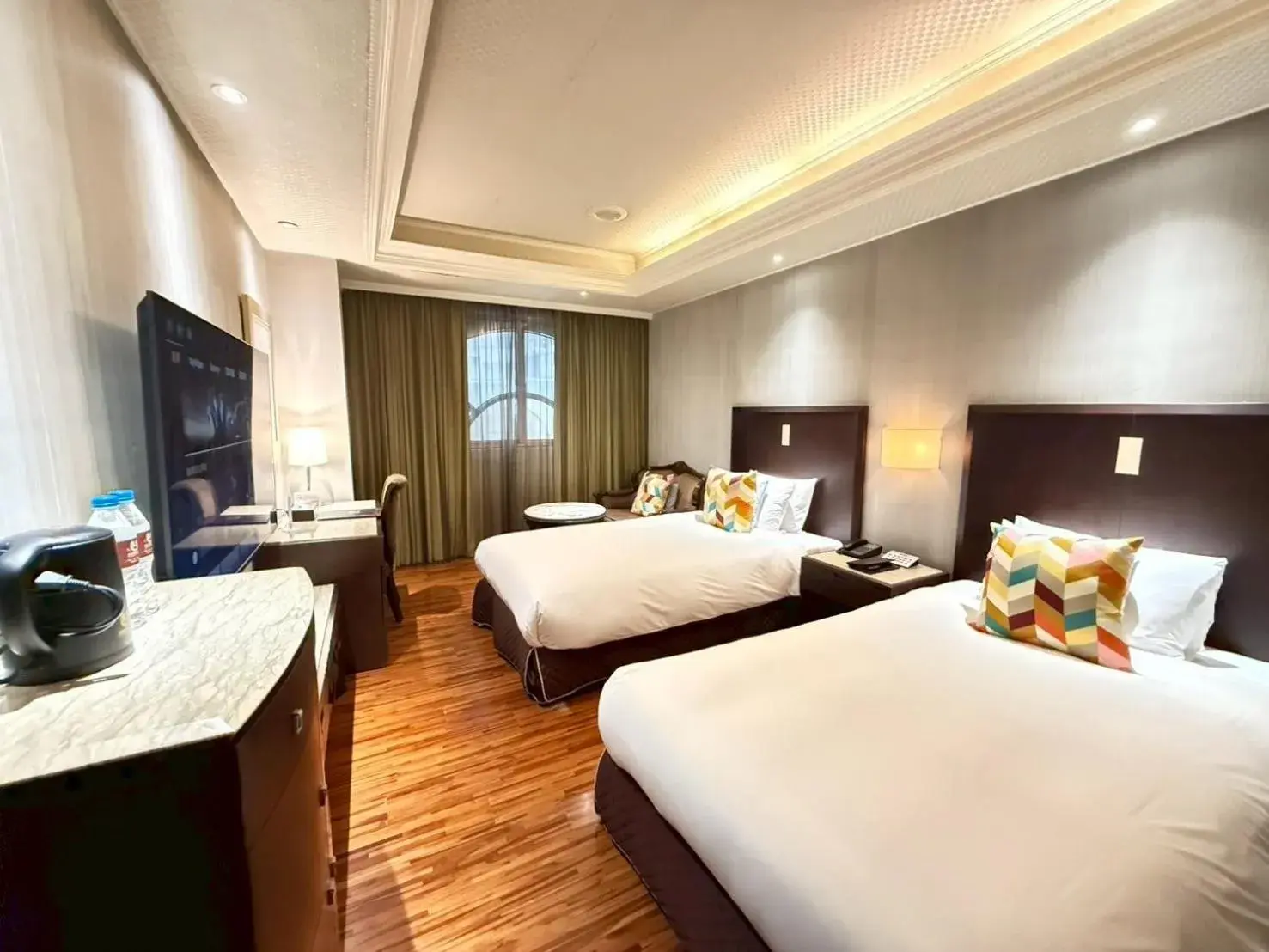 Photo of the whole room, Bed in Taipei Charming City Hotel Photo of the whole room, Bed in Taipei Charming City Hotel