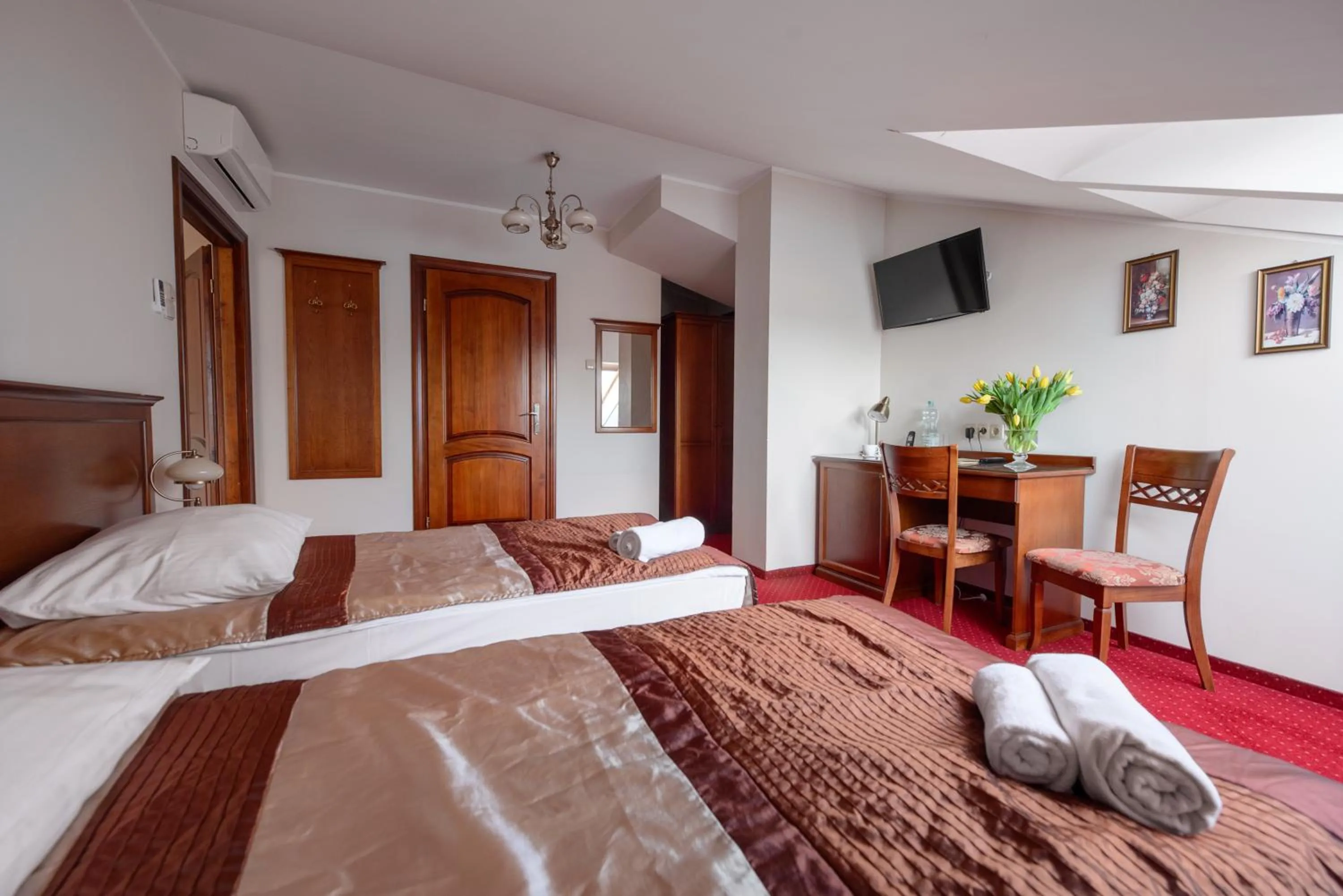 Bed in Dworek Vesaria