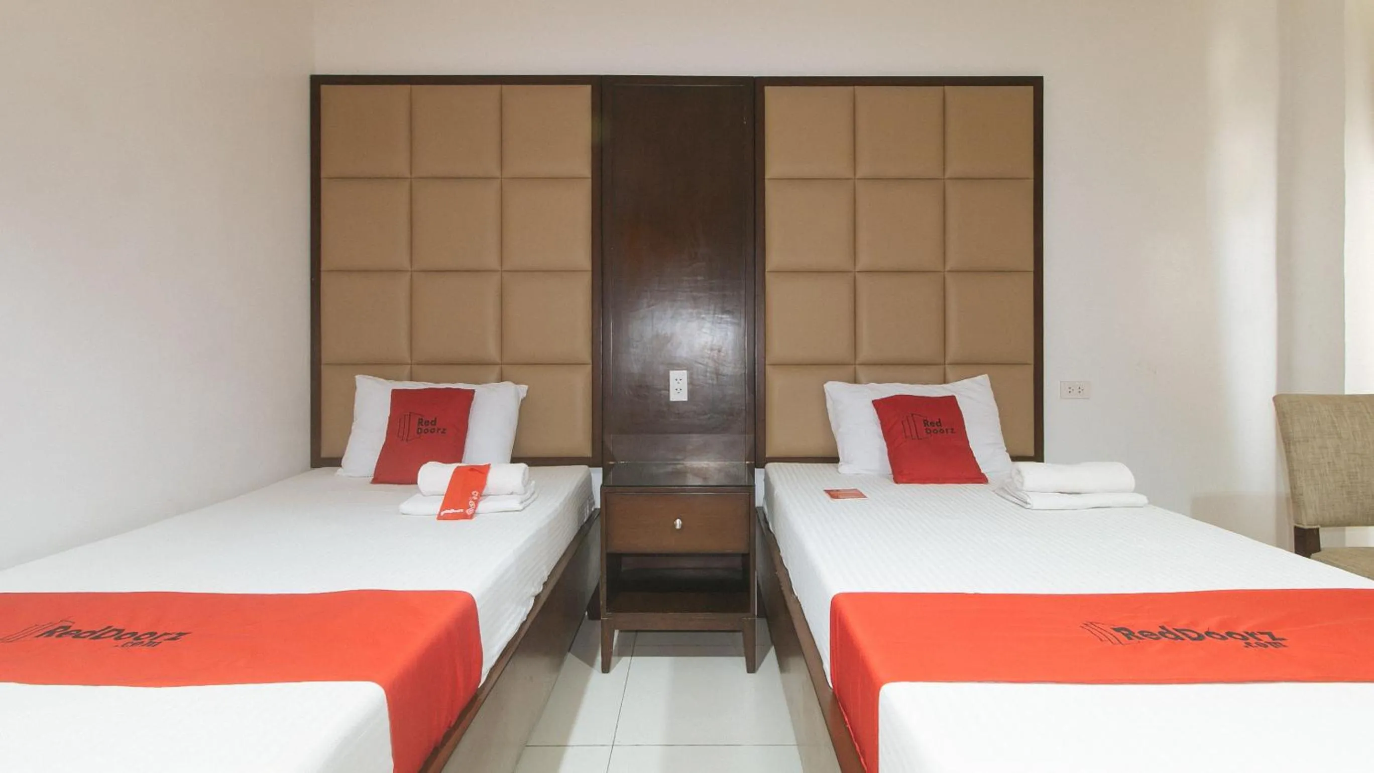 Bed in RedDoorz near Angeles University Foundation