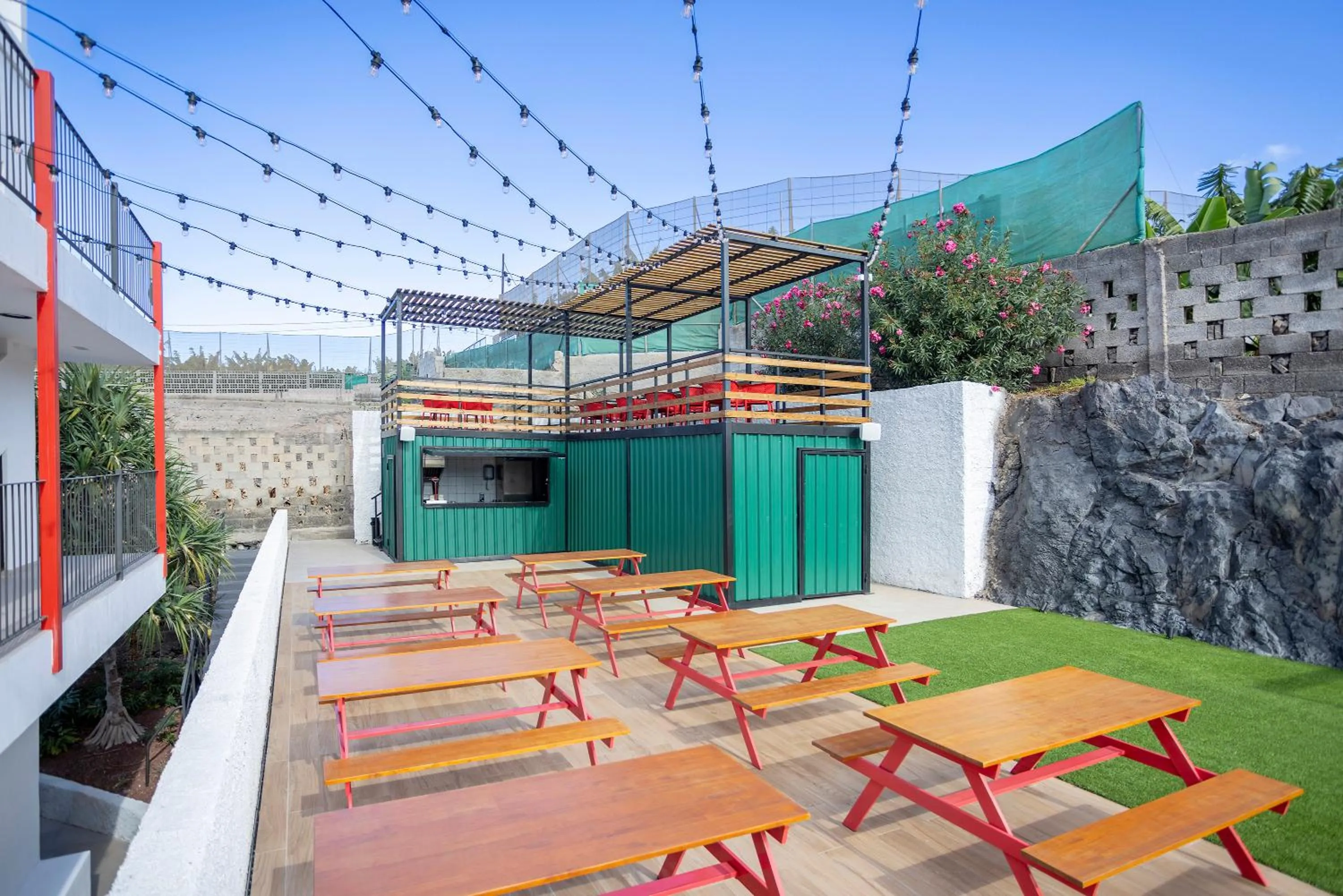 Area and facilities in Sholeo Lodges Los Gigantes