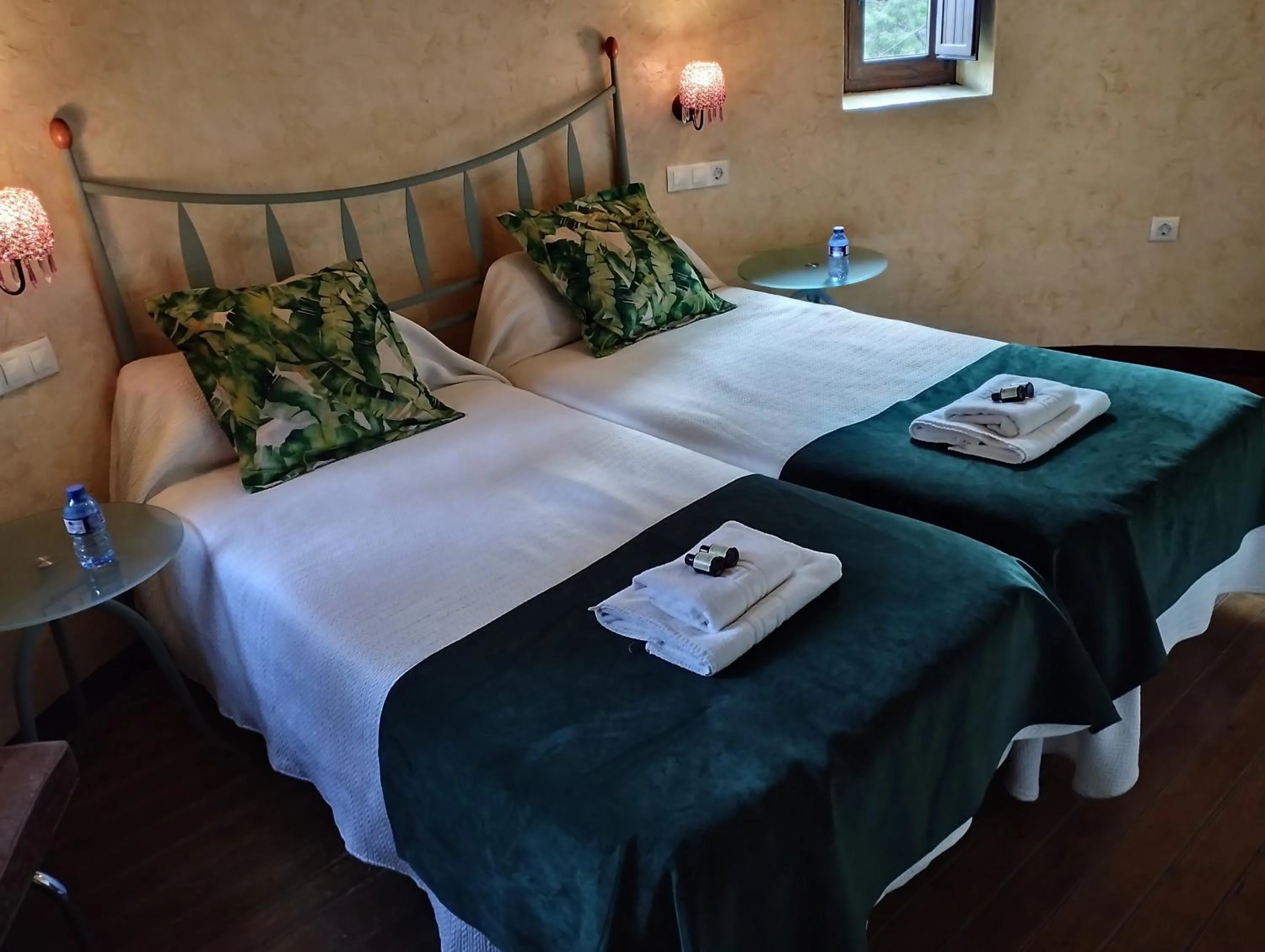 Bed in Casa Rural el Castillico