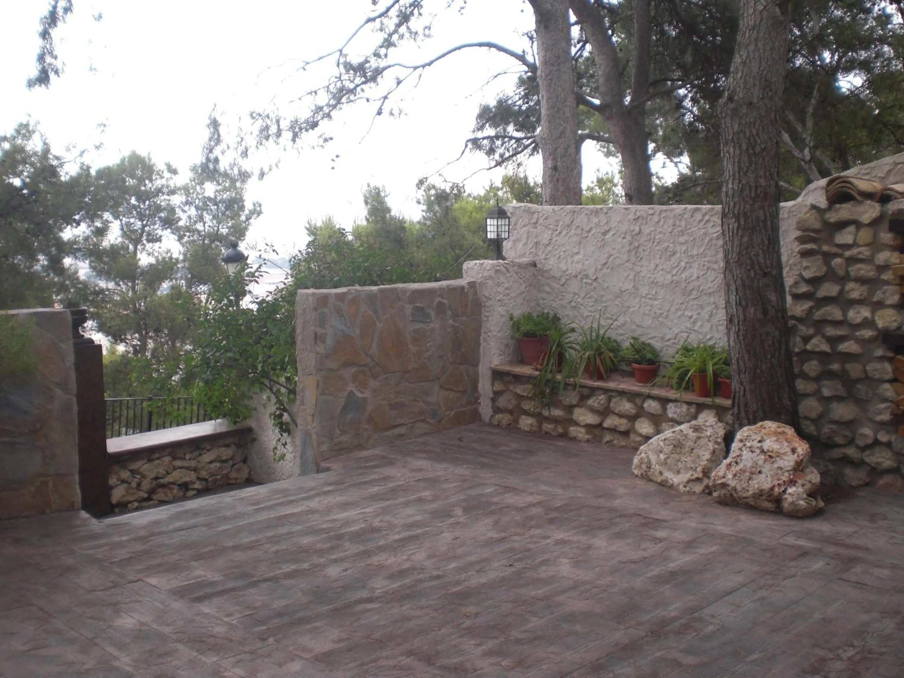 Garden in Casa Rural el Castillico
