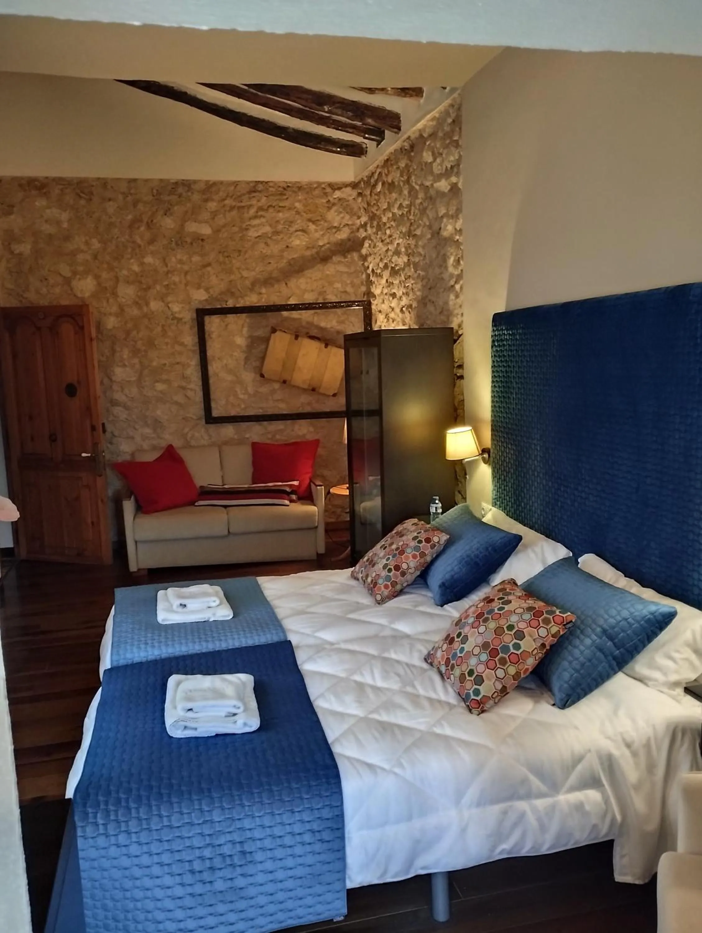 Bed in Casa Rural el Castillico
