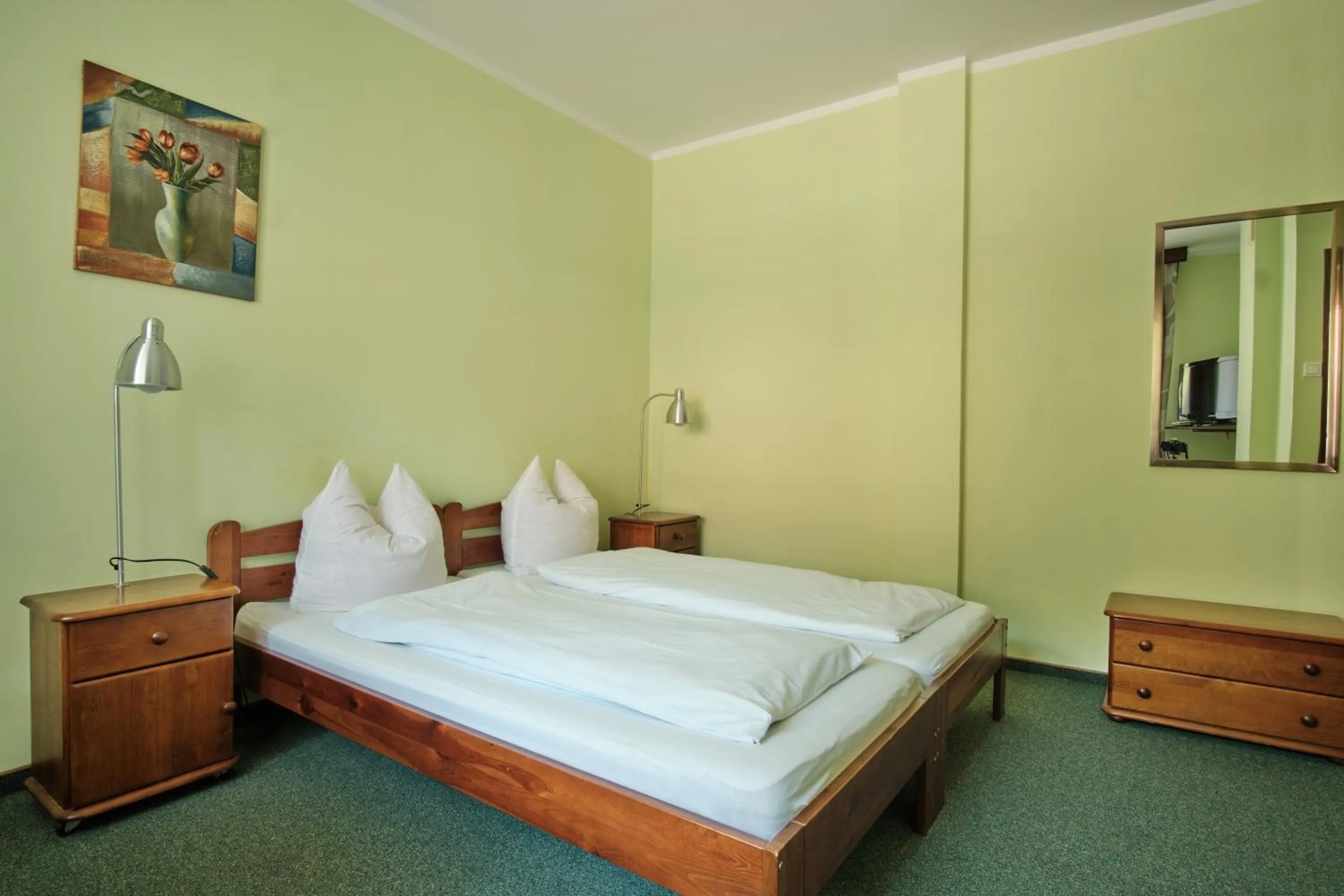 Bed in Willa Preludium