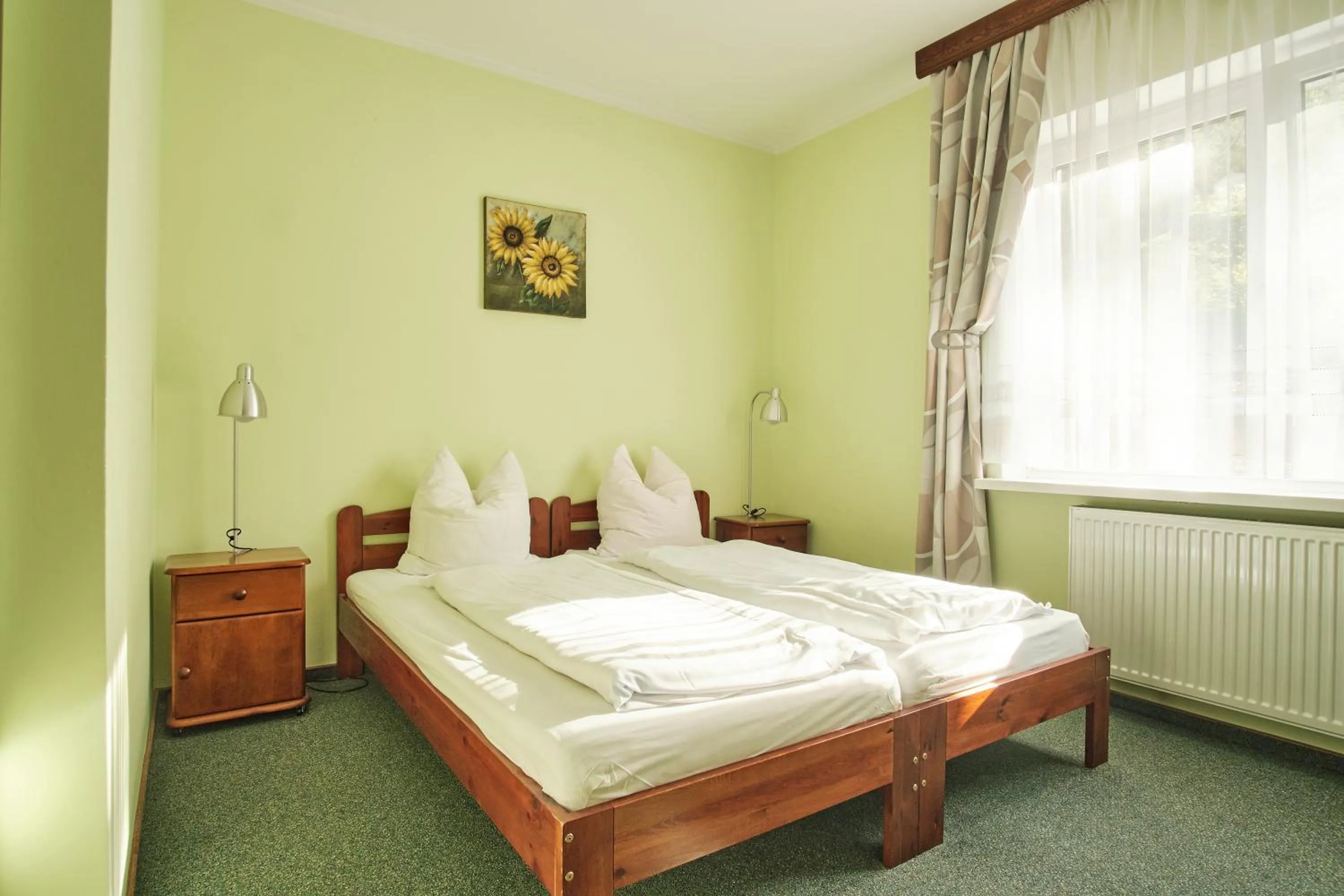 Bed in Willa Preludium