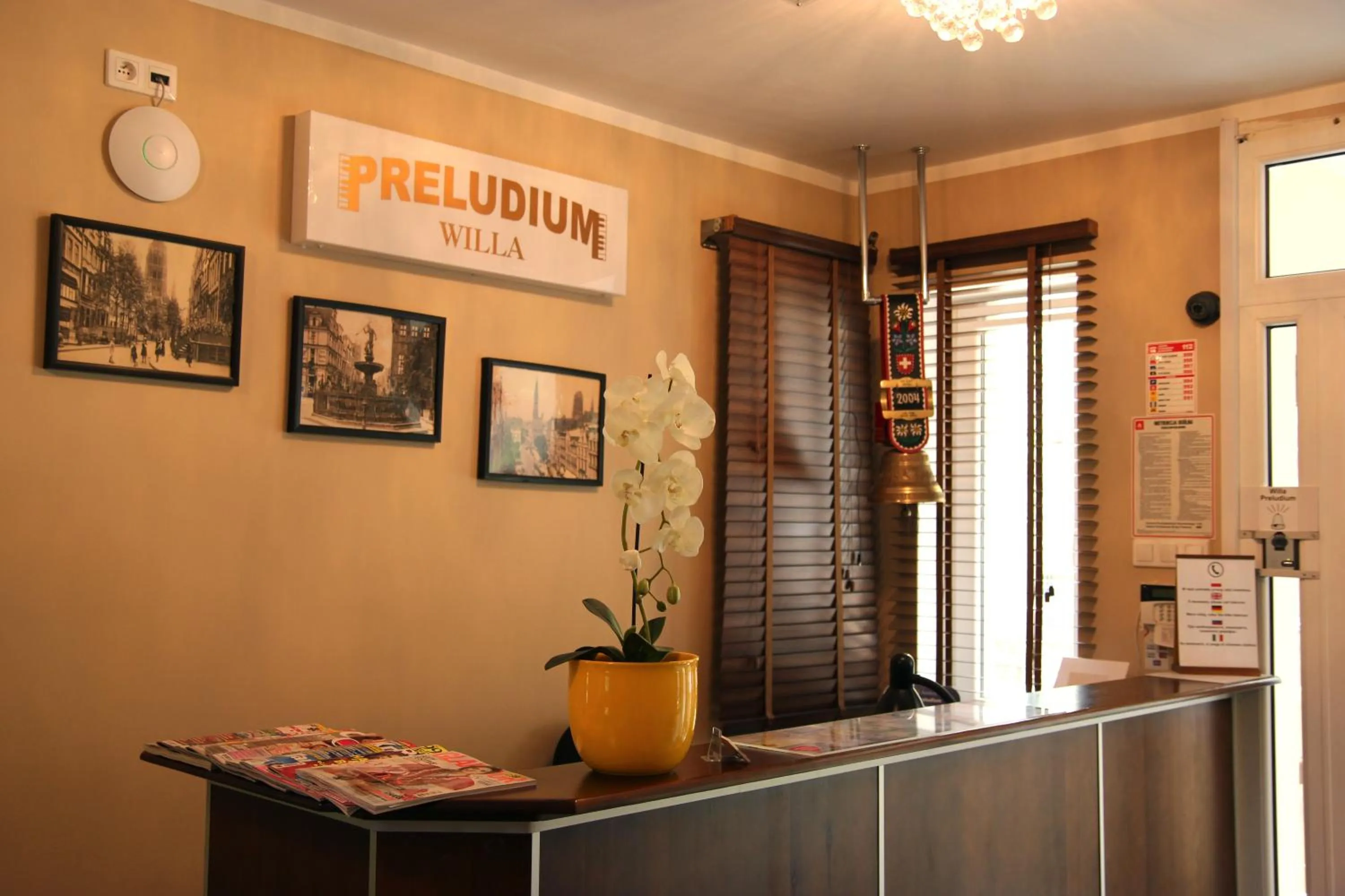 Lobby or reception in Willa Preludium