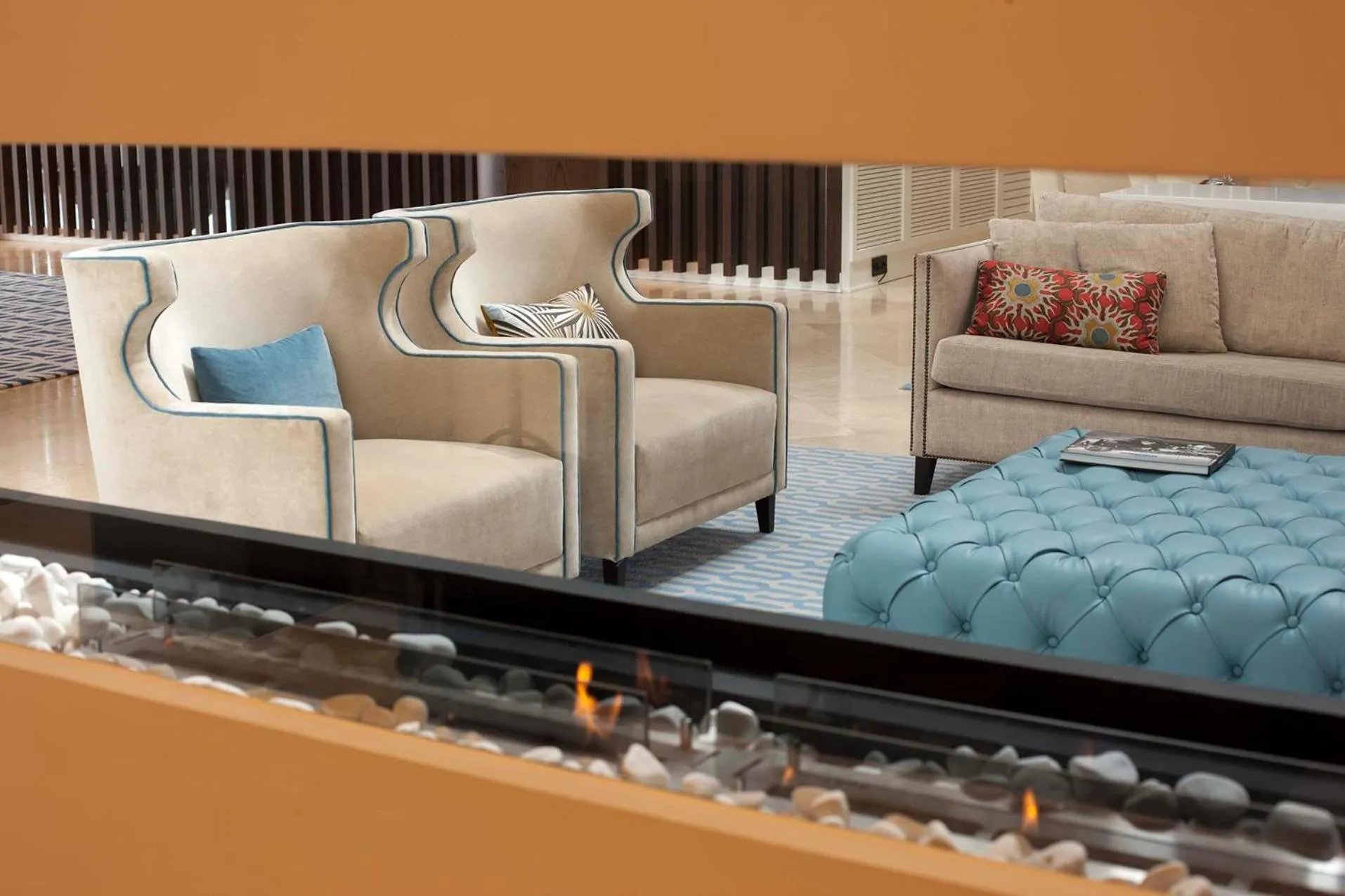 Lobby or reception in Gran Hotel Sardinero