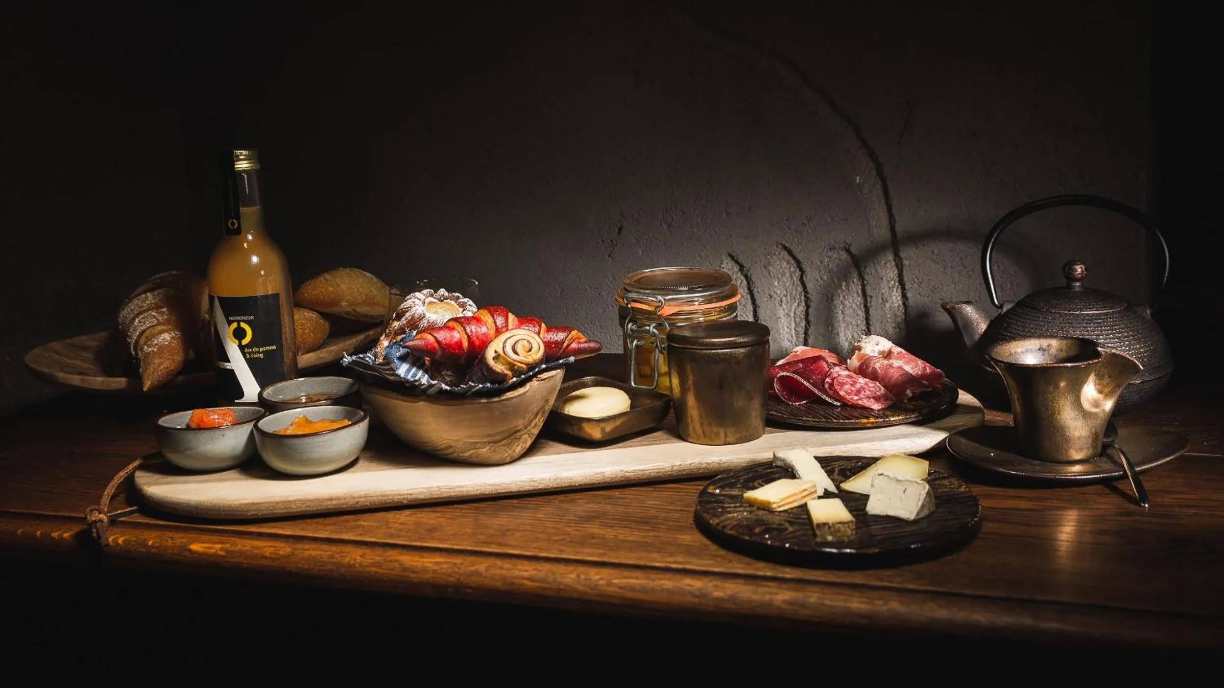 Coffee/tea facilities in Auberge au Boeuf