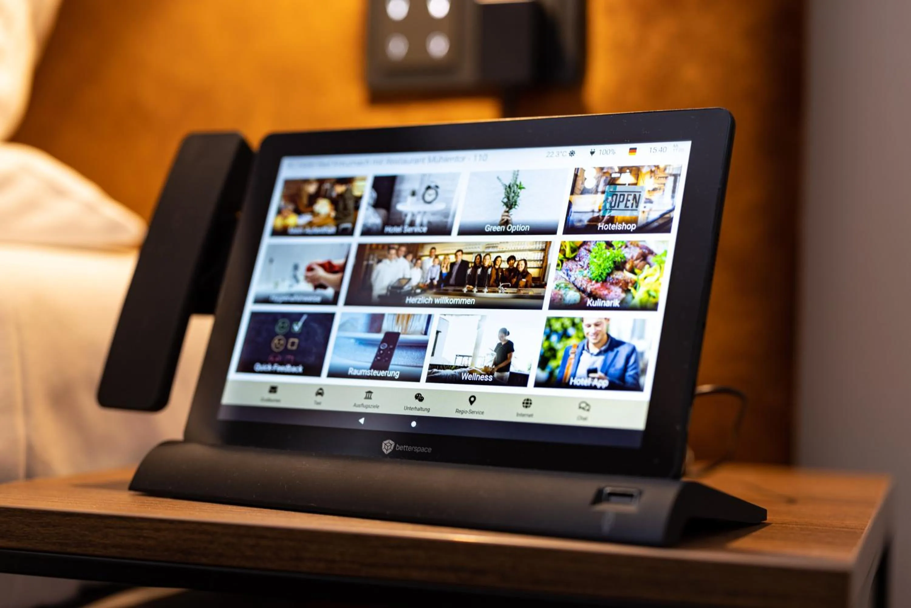 TV and multimedia in Das Mühlentor Hotel