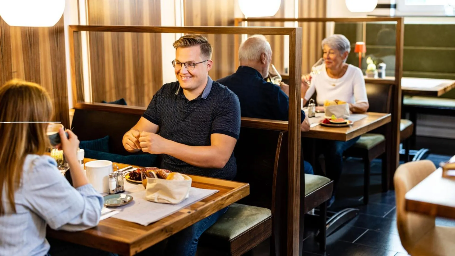 Restaurant/places to eat in Das Mühlentor Hotel