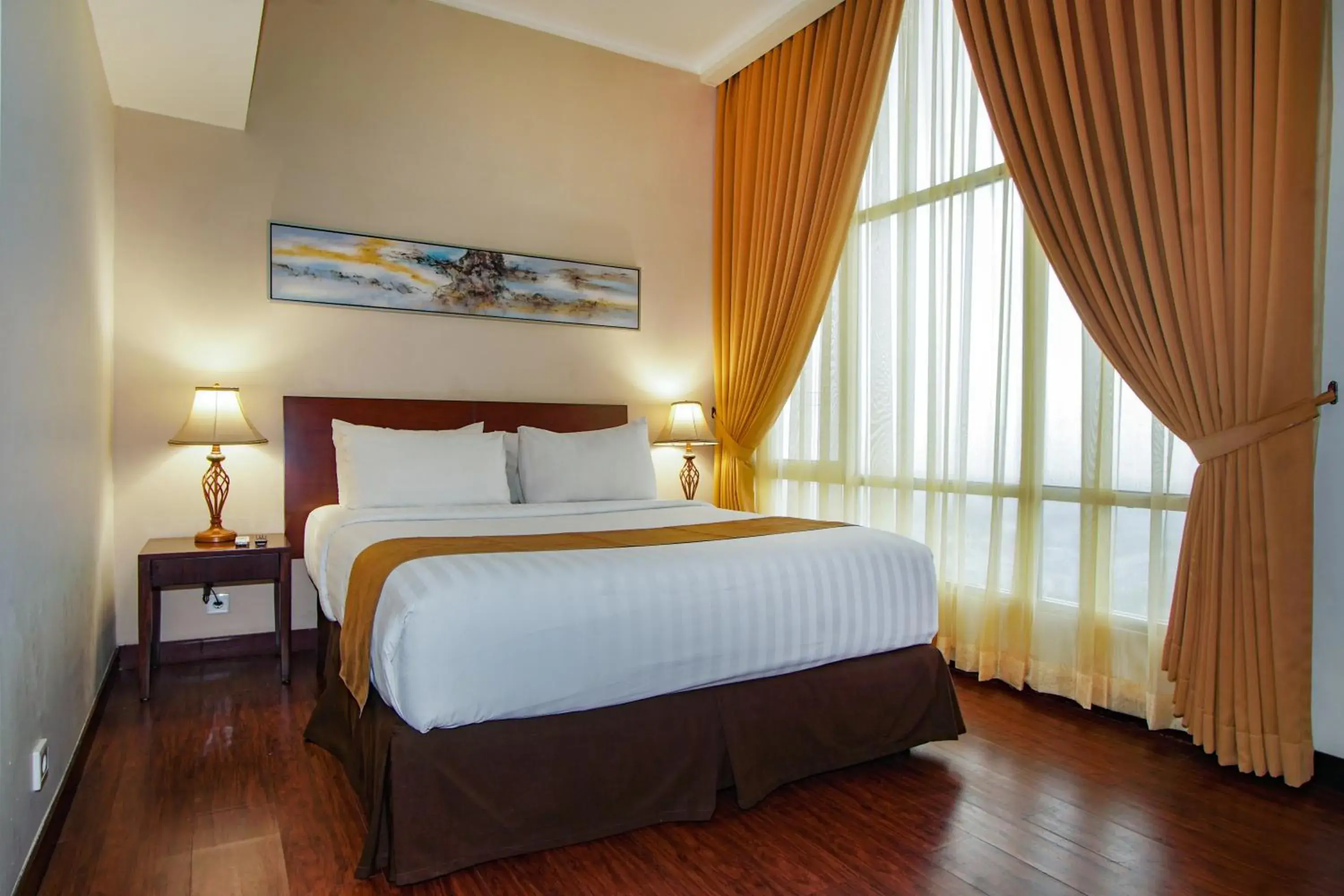 Bed in Grand Dafam Ancol Jakarta Bed in Grand Dafam Ancol Jakarta