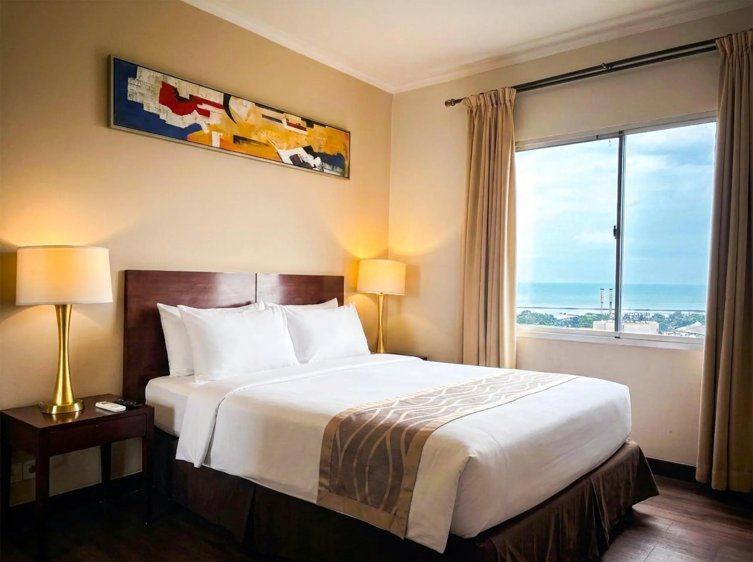 Bed in Grand Dafam Ancol Jakarta Bed in Grand Dafam Ancol Jakarta