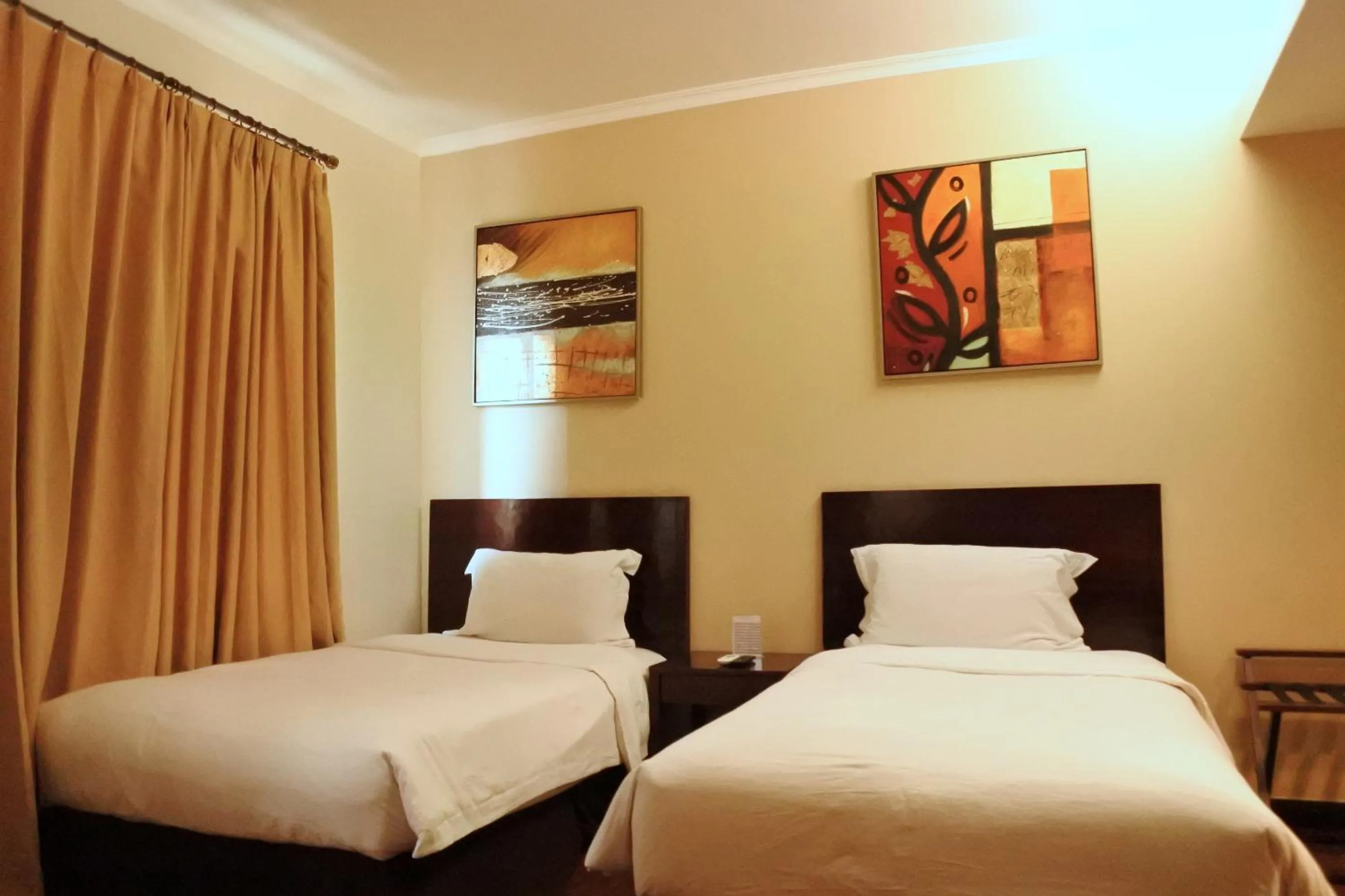 Bed in Grand Dafam Ancol Jakarta