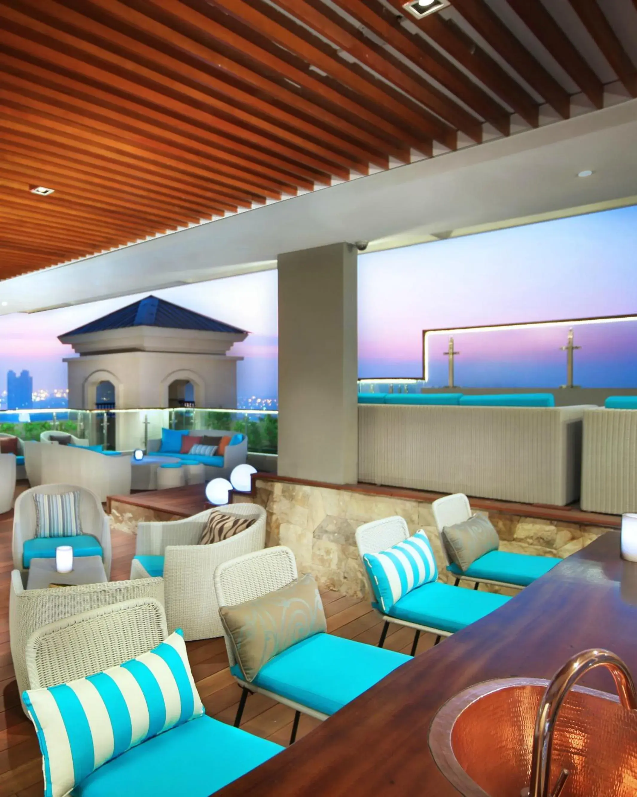 Lounge or bar in Grand Dafam Ancol Jakarta Lounge or bar in Grand Dafam Ancol Jakarta