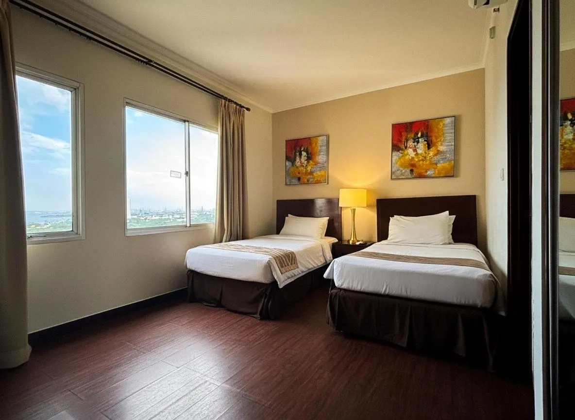 Bed in Grand Dafam Ancol Jakarta