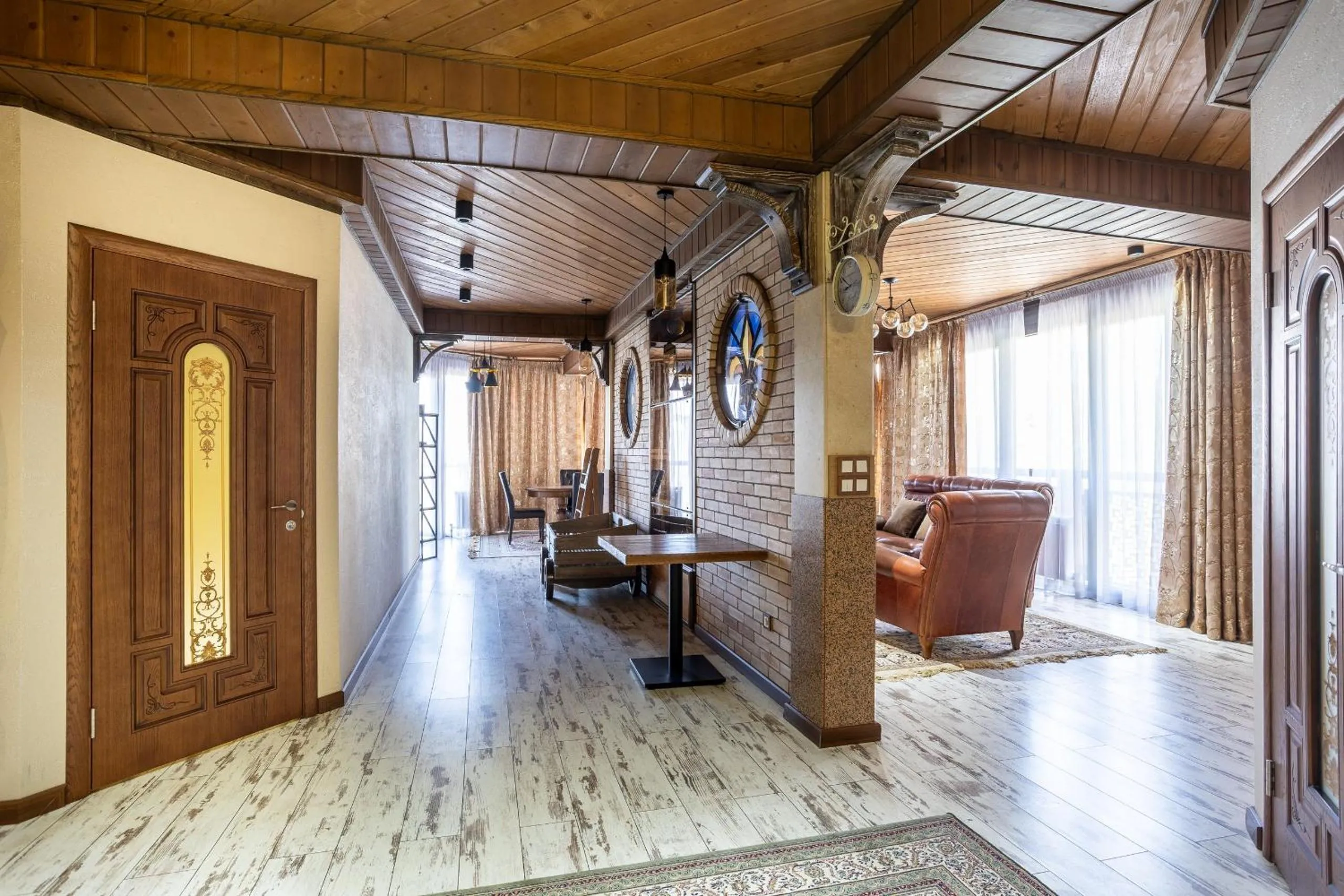 Seating area in Sacvoyage Hotel