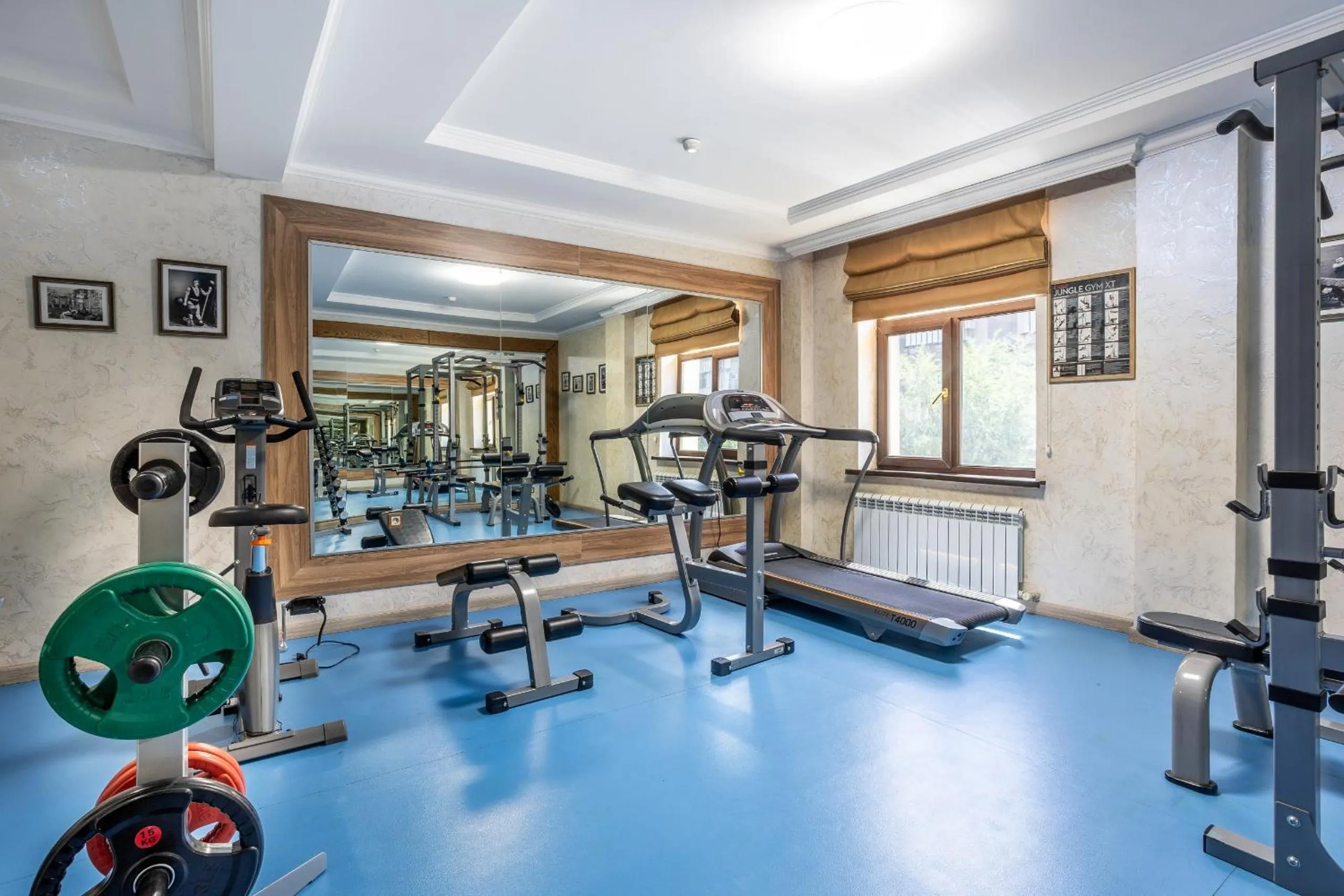 Fitness centre/facilities in Sacvoyage Hotel
