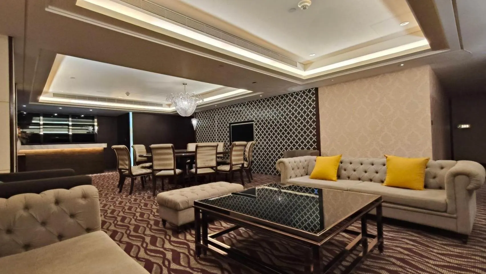 Living room in S Aura Hotel