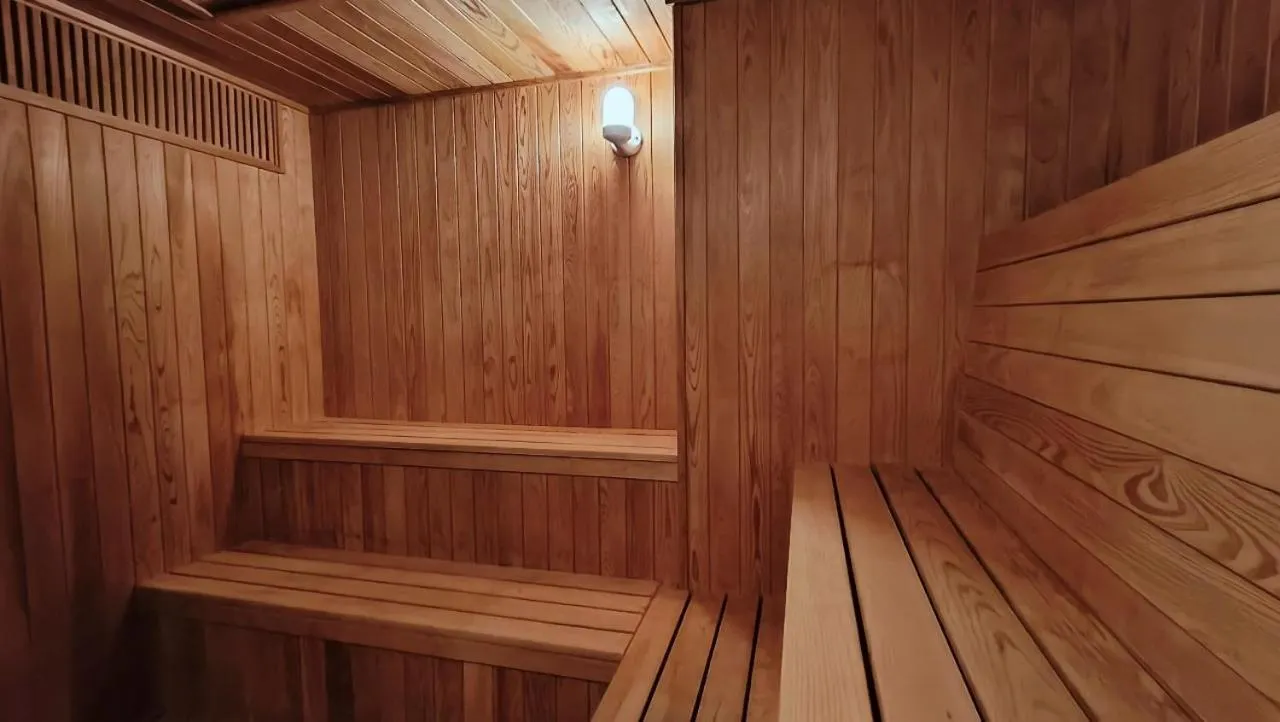 Sauna in S Aura Hotel