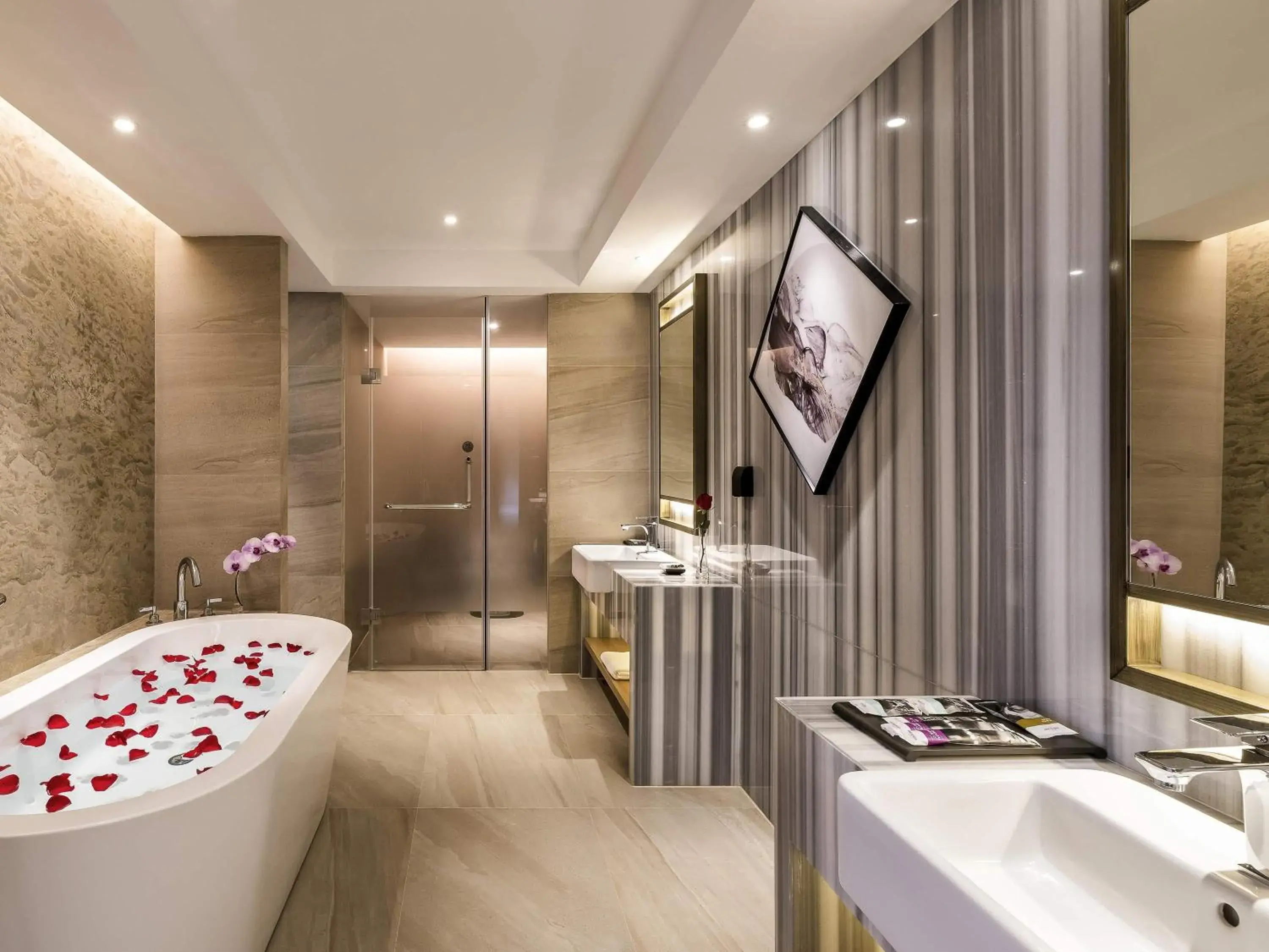 Bedroom in Mercure Chengdu Huapaifang Bedroom in Mercure Chengdu Huapaifang