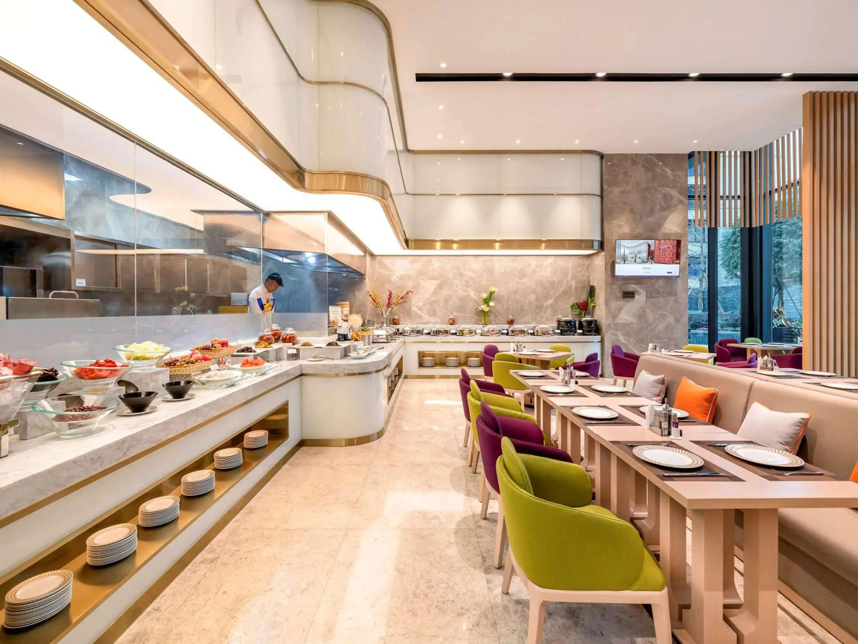 Restaurant/places to eat in Mercure Chengdu Huapaifang Restaurant/places to eat in Mercure Chengdu Huapaifang