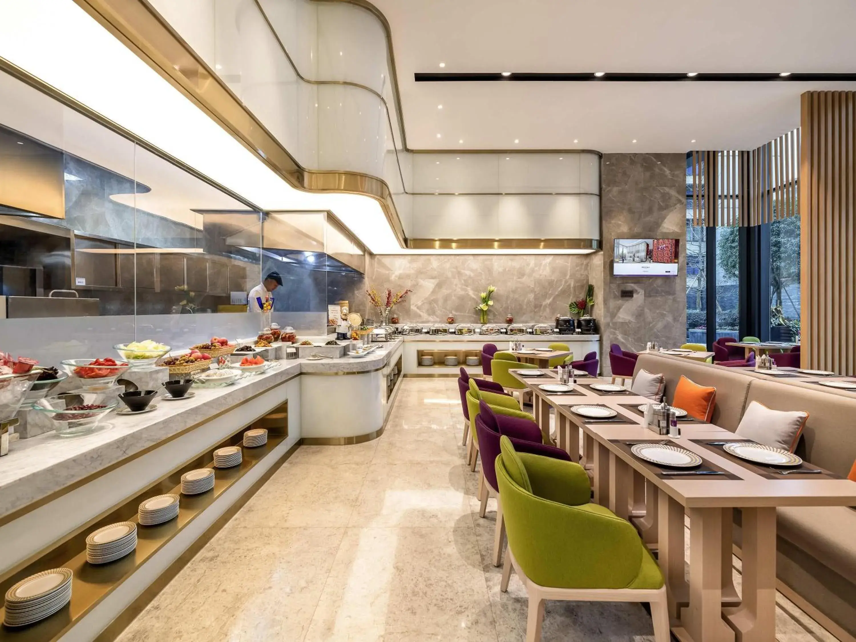 Restaurant/places to eat in Mercure Chengdu Huapaifang Restaurant/places to eat in Mercure Chengdu Huapaifang