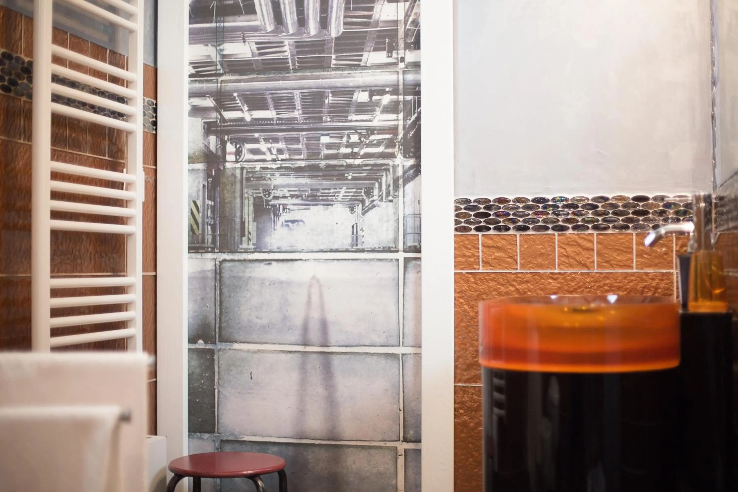 Bathroom in BB SAVOIA Affittacamere