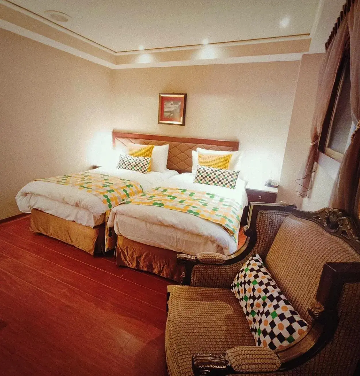 Bed in Deja Vu Hotel Bed in Deja Vu Hotel