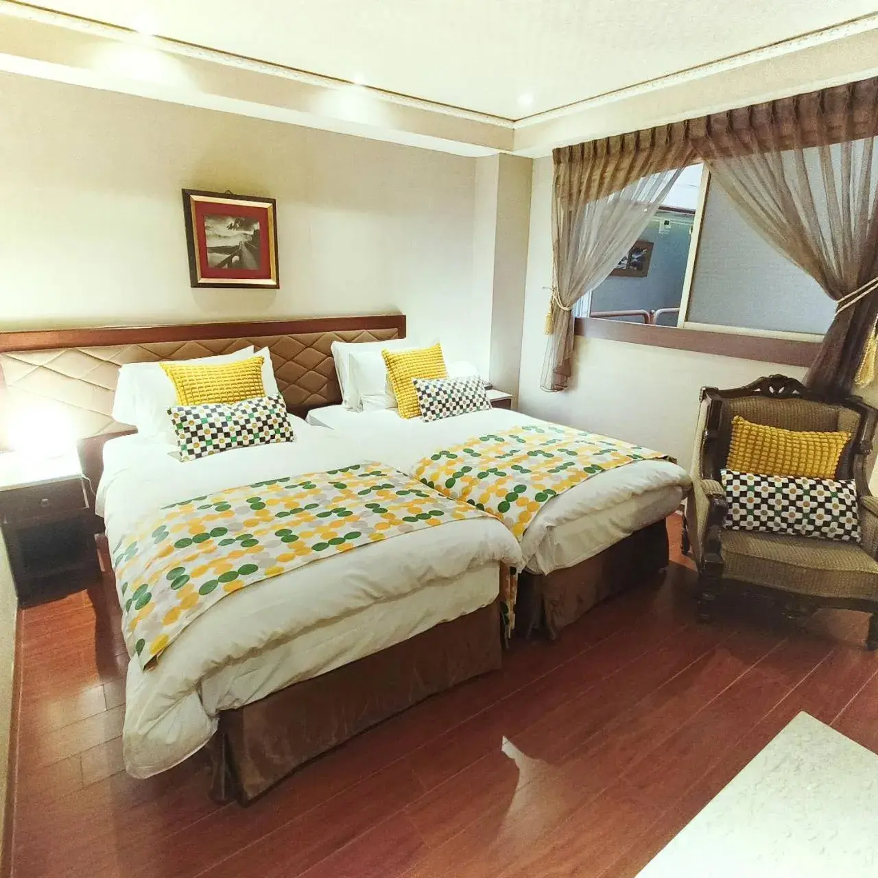 Bed in Deja Vu Hotel Bed in Deja Vu Hotel