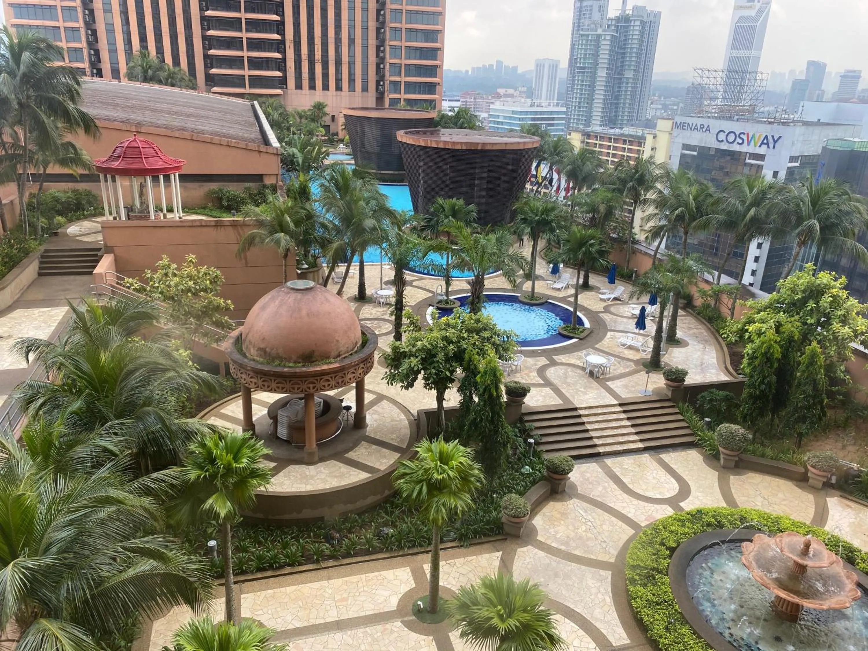 Swimming pool in Times Square Kuala Lumpur JN