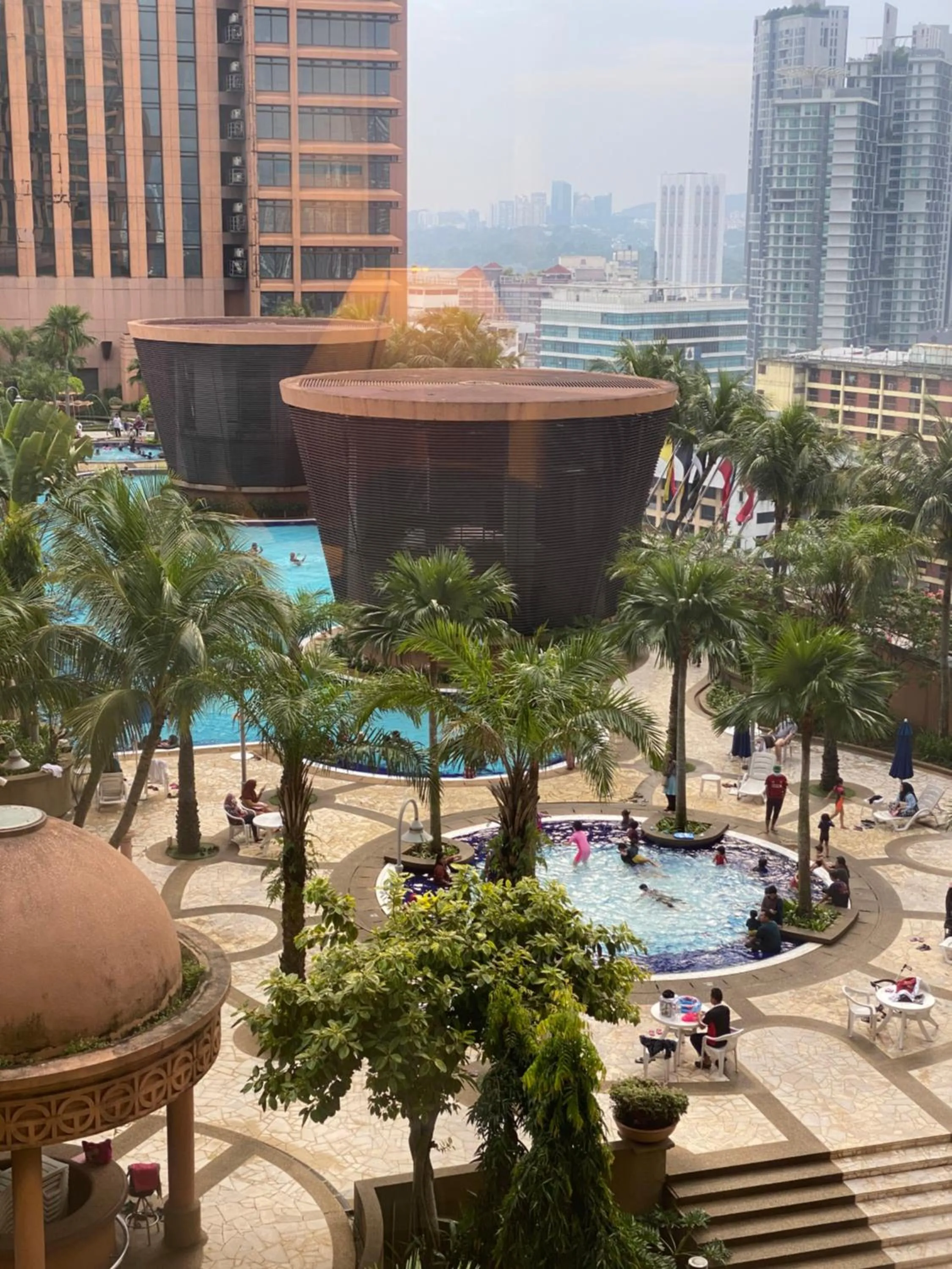 Swimming pool in Times Square Kuala Lumpur JN