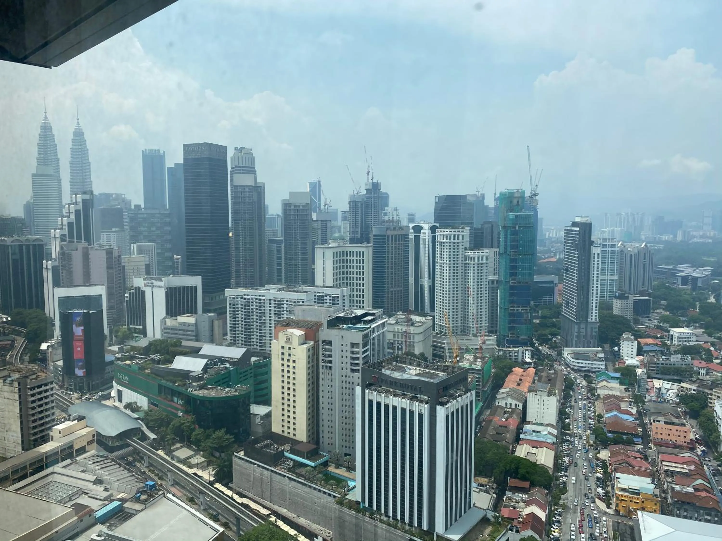 City view in Times Square Kuala Lumpur JN