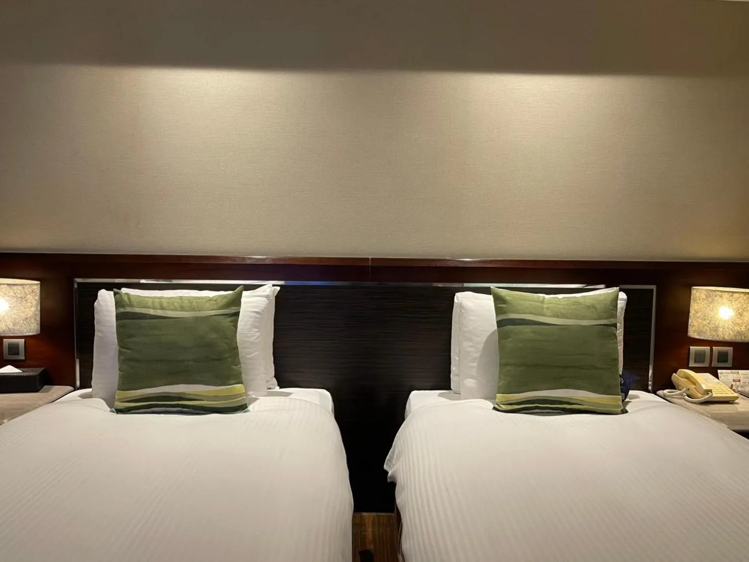 Bed in Taichung Charming City Hotel