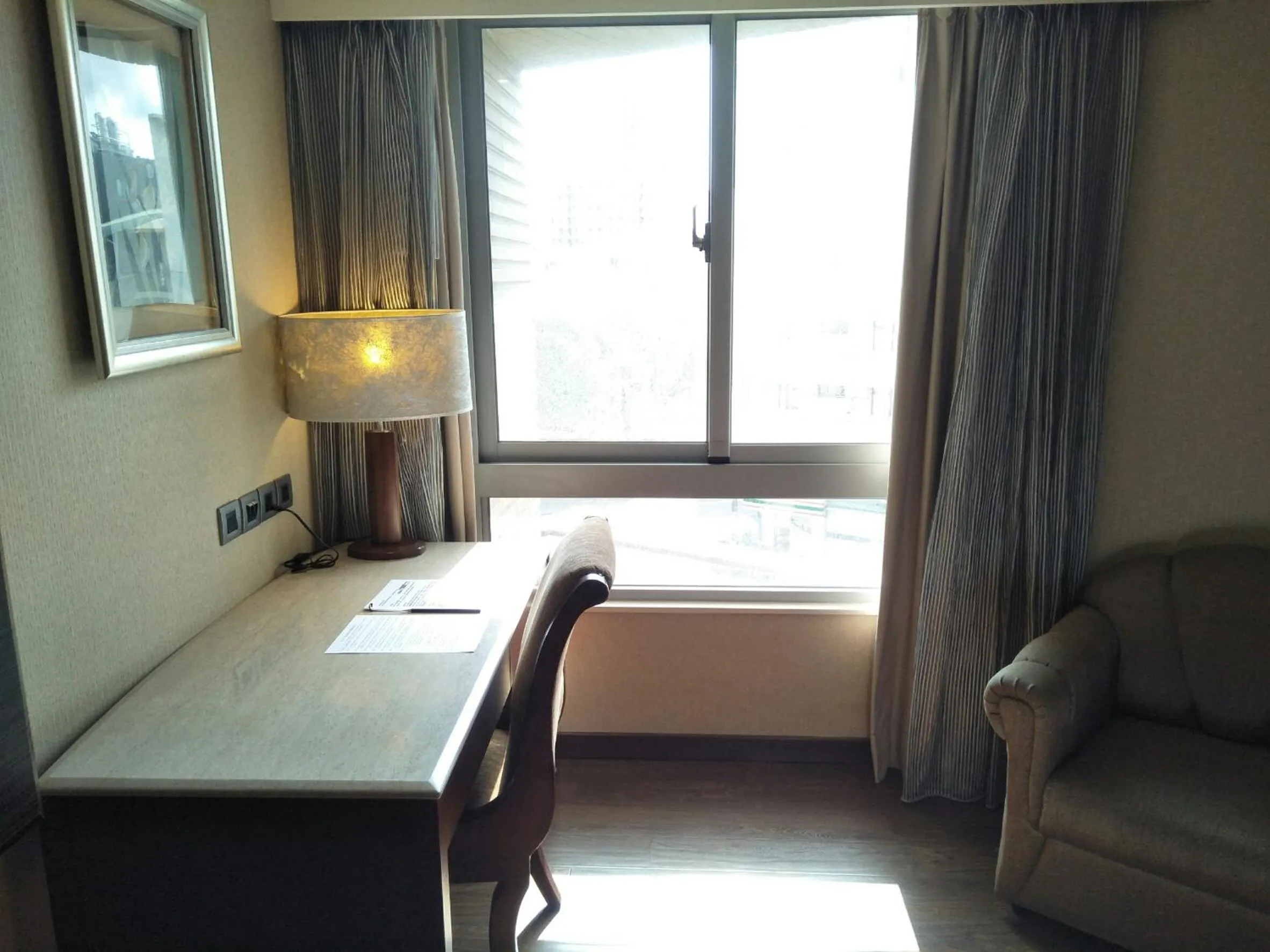 Living room in Taichung Charming City Hotel