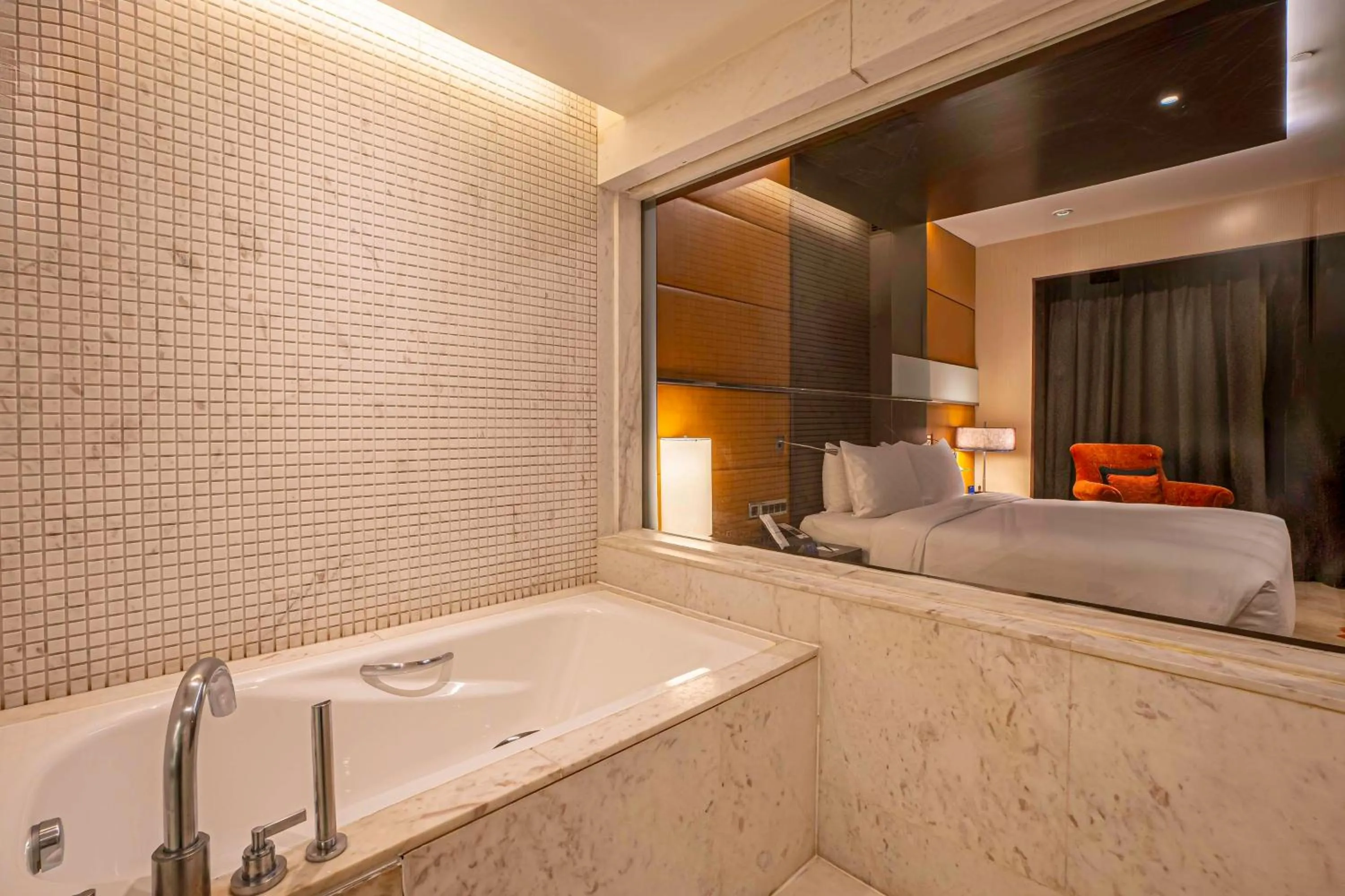 Bathroom in Radisson Blu Hotel Amritsar