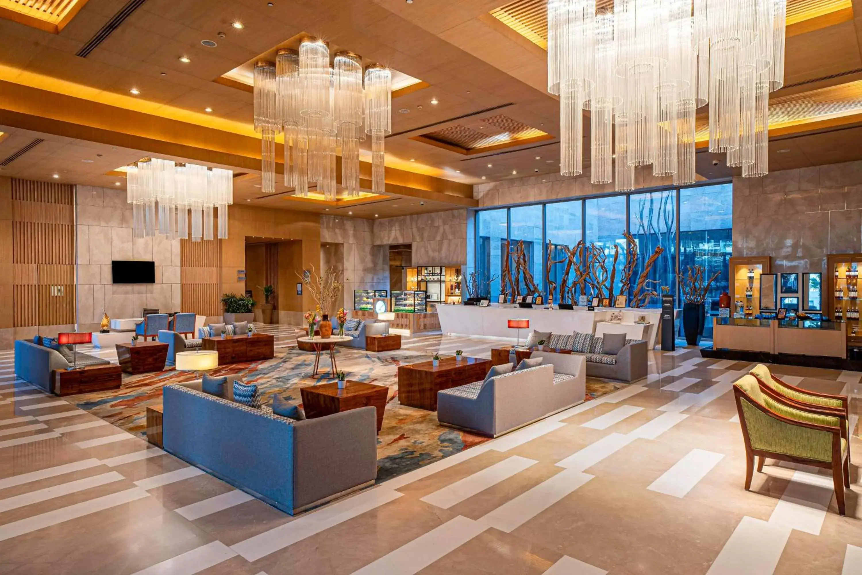 Lobby or reception in Radisson Blu Hotel Amritsar Lobby or reception in Radisson Blu Hotel Amritsar