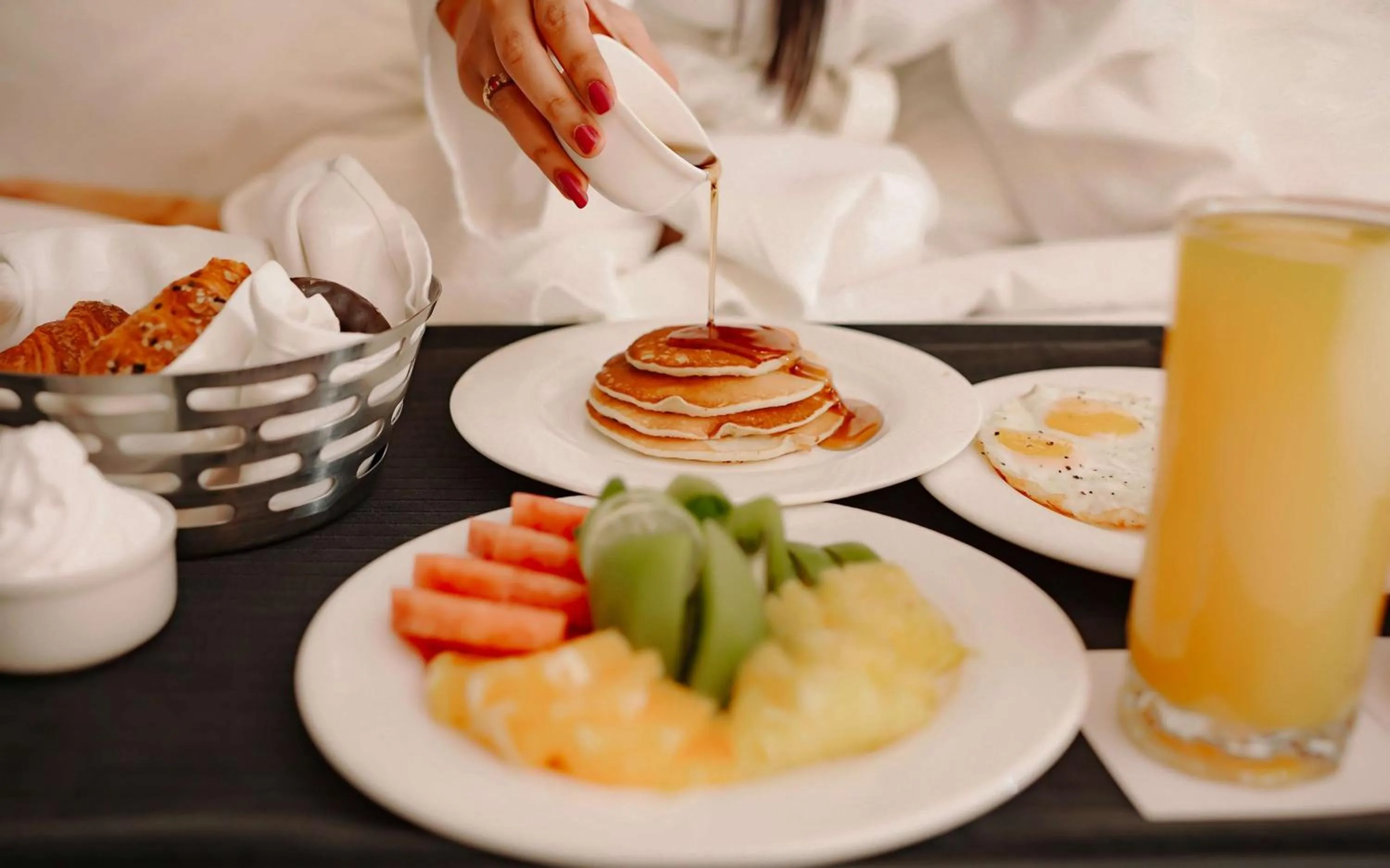 Breakfast in Radisson Blu Hotel Amritsar