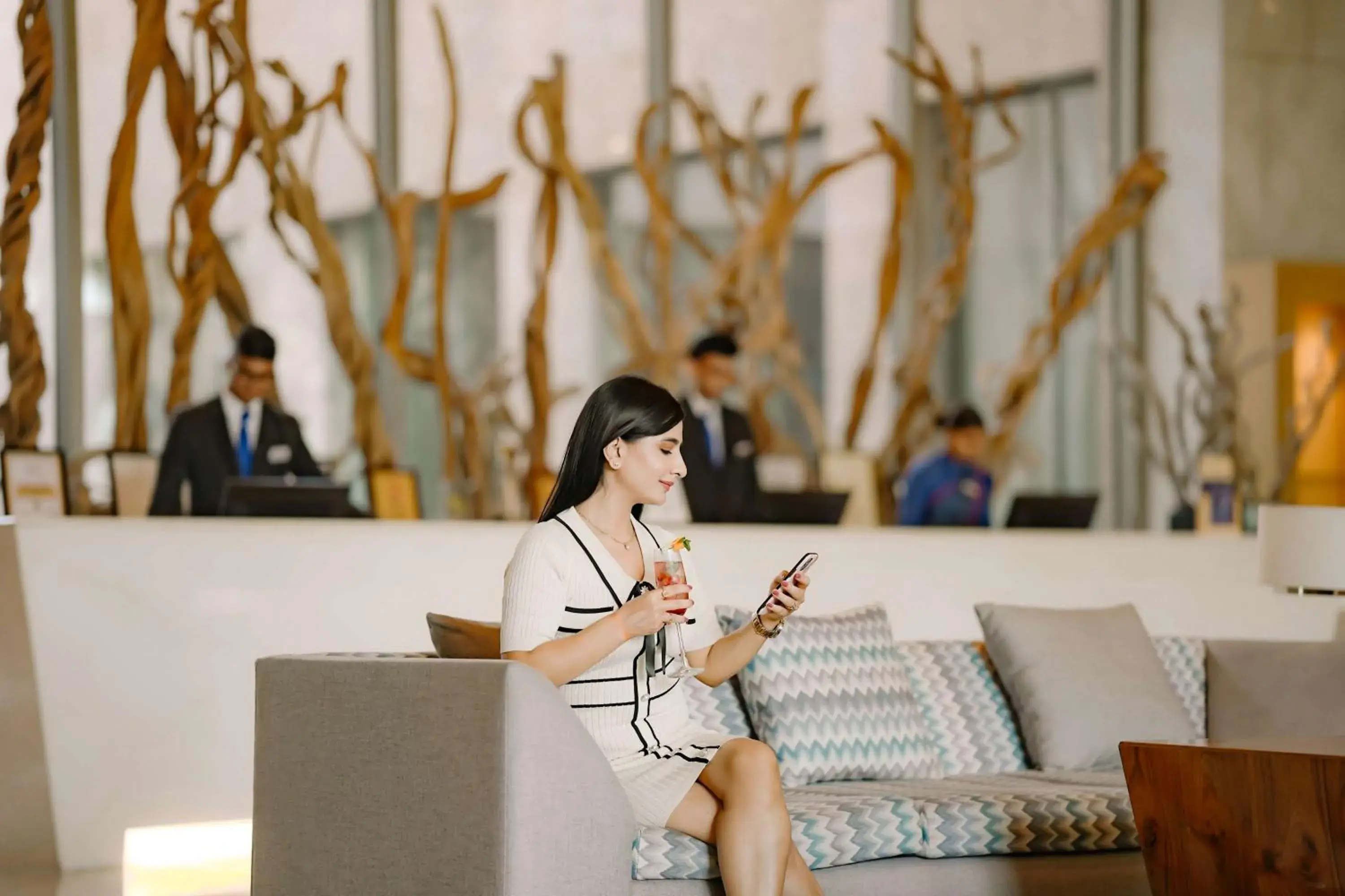 Lobby or reception in Radisson Blu Hotel Amritsar Lobby or reception in Radisson Blu Hotel Amritsar