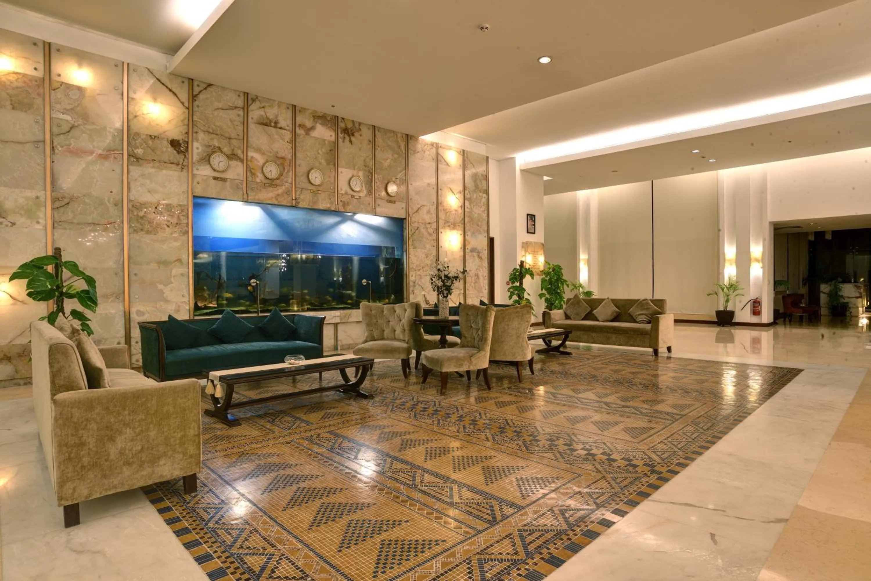 Lobby or reception in Zaver Pearl Continental, Gwadar