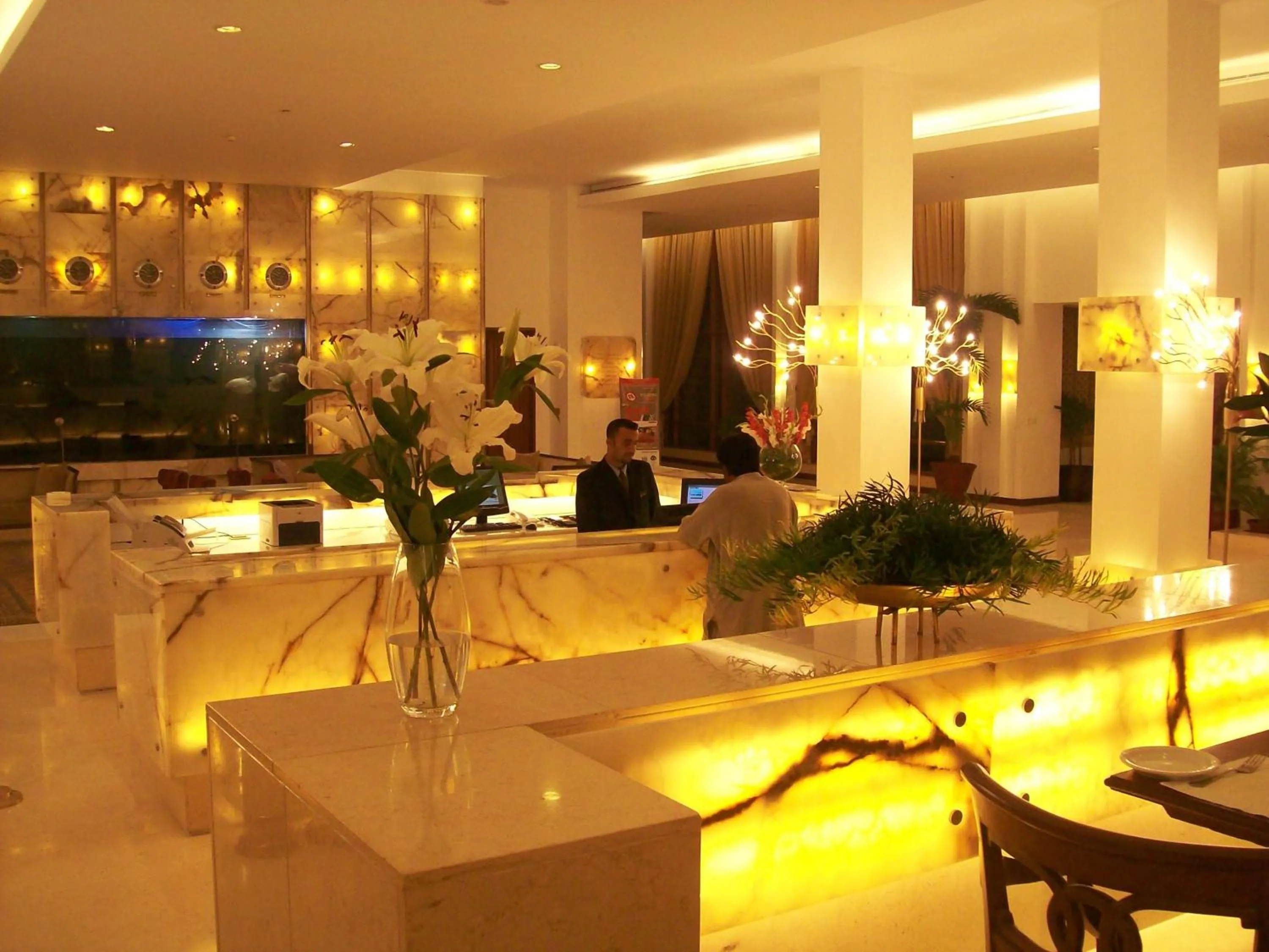 Lobby or reception in Zaver Pearl Continental, Gwadar