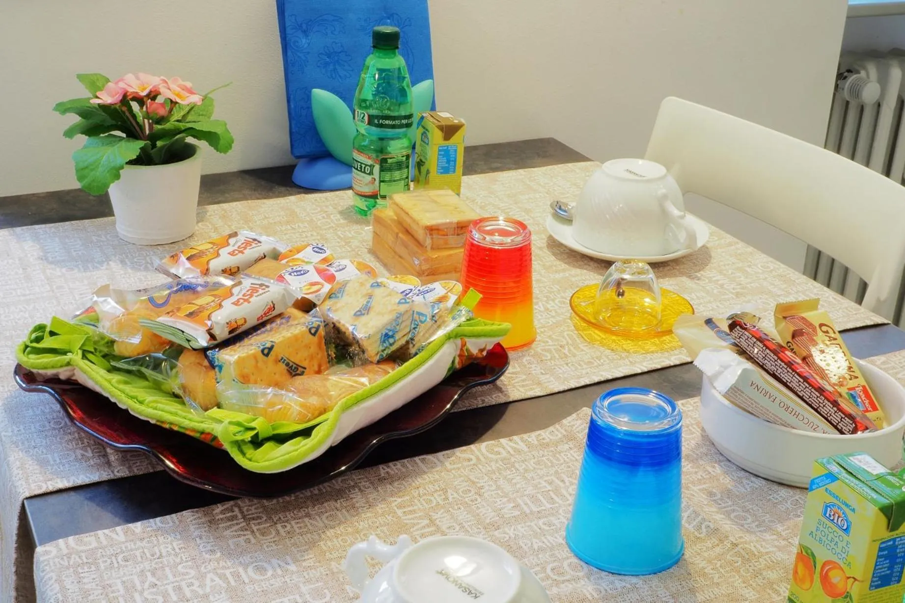 Italian breakfast in Bergamo Alta Guest House