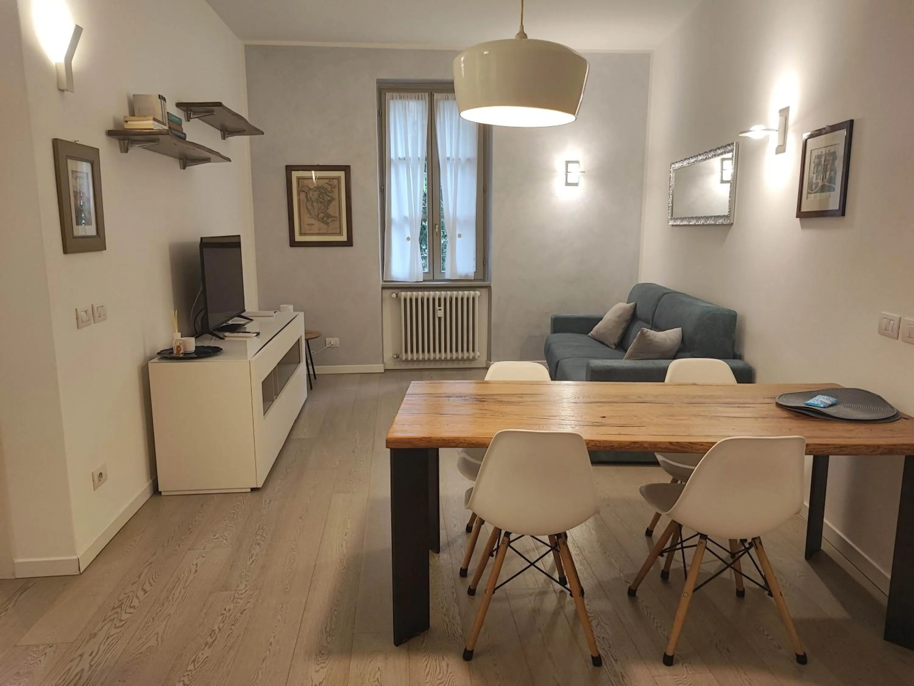 Living room in Bergamo Alta Guest House