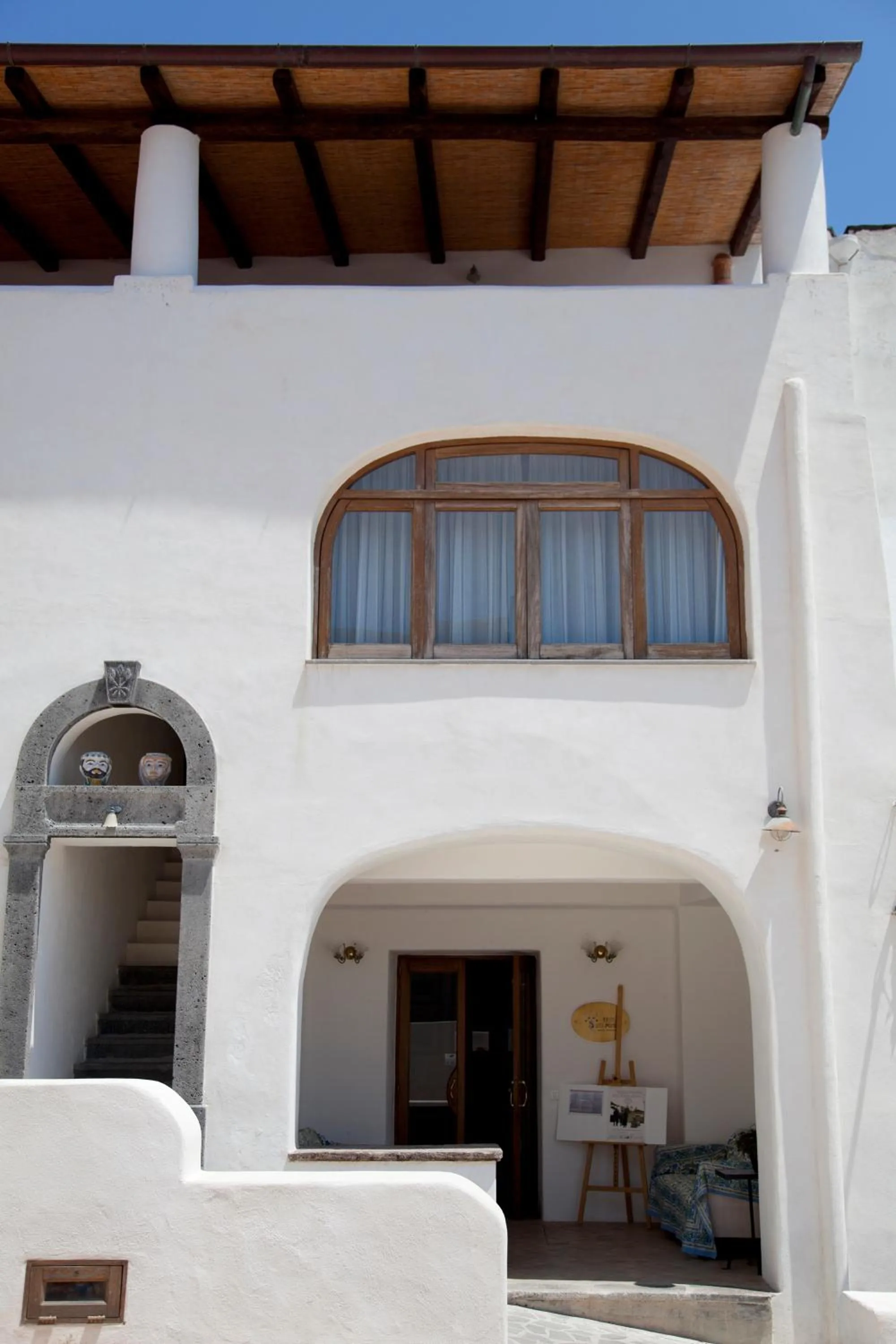 Patio in Hotel Santa Marina Antica Foresteria