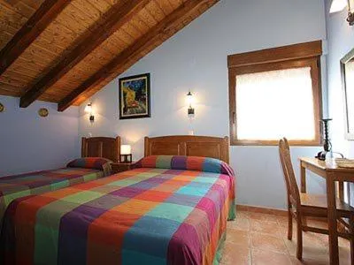 Bed in Hosteria San Emeterio