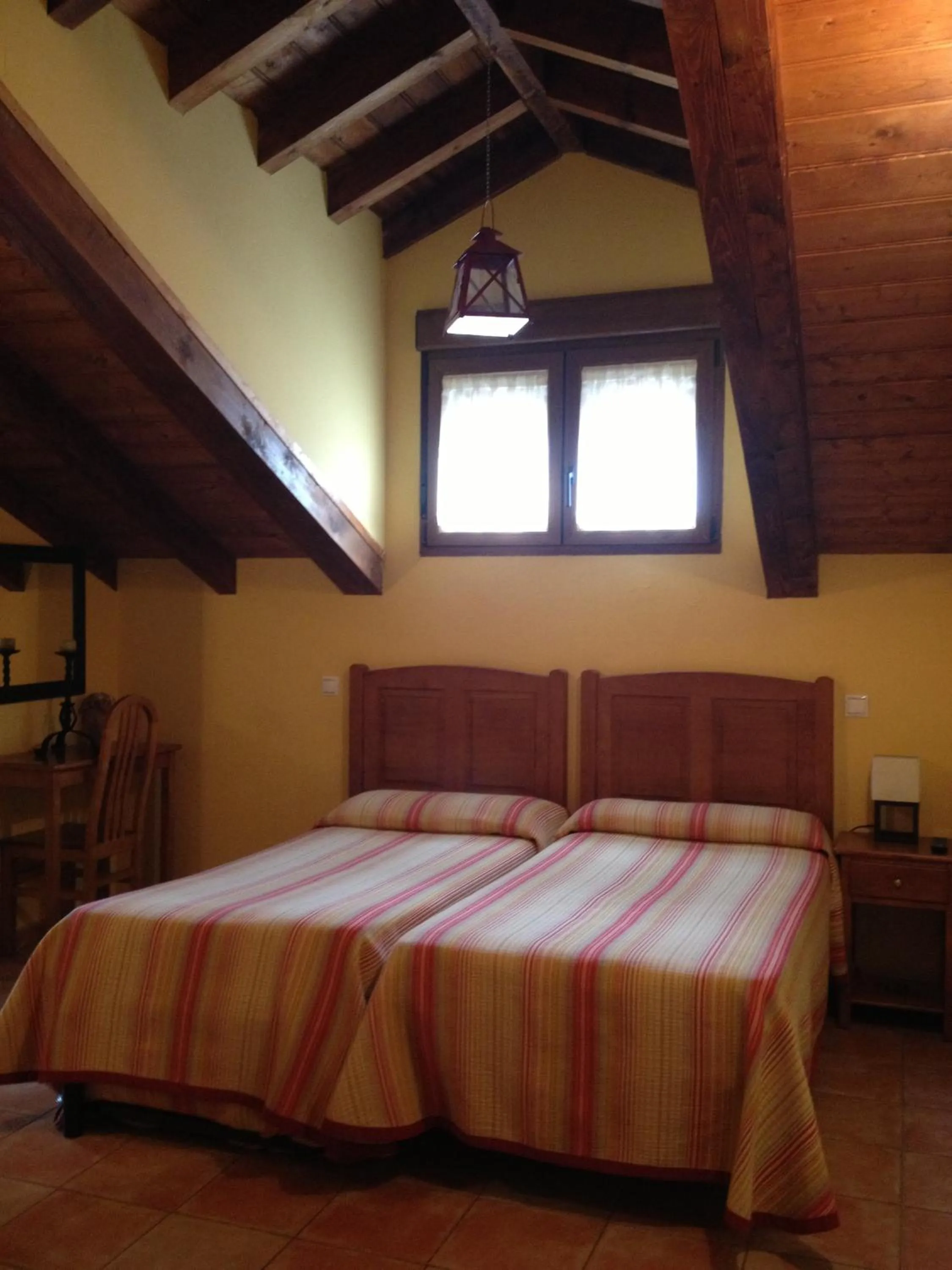 Bed in Hosteria San Emeterio