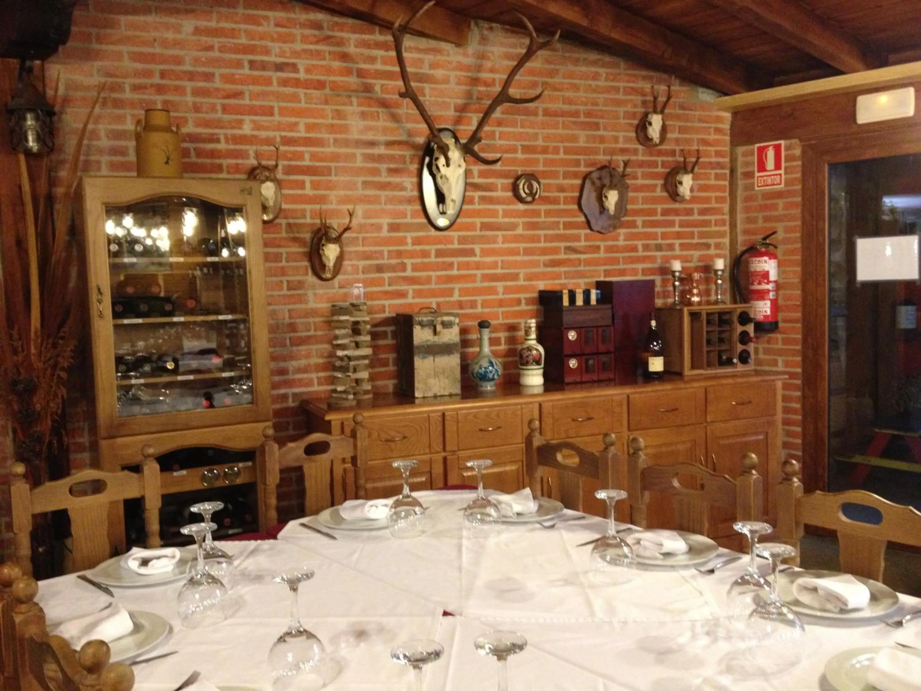 Decorative detail in Hosteria San Emeterio